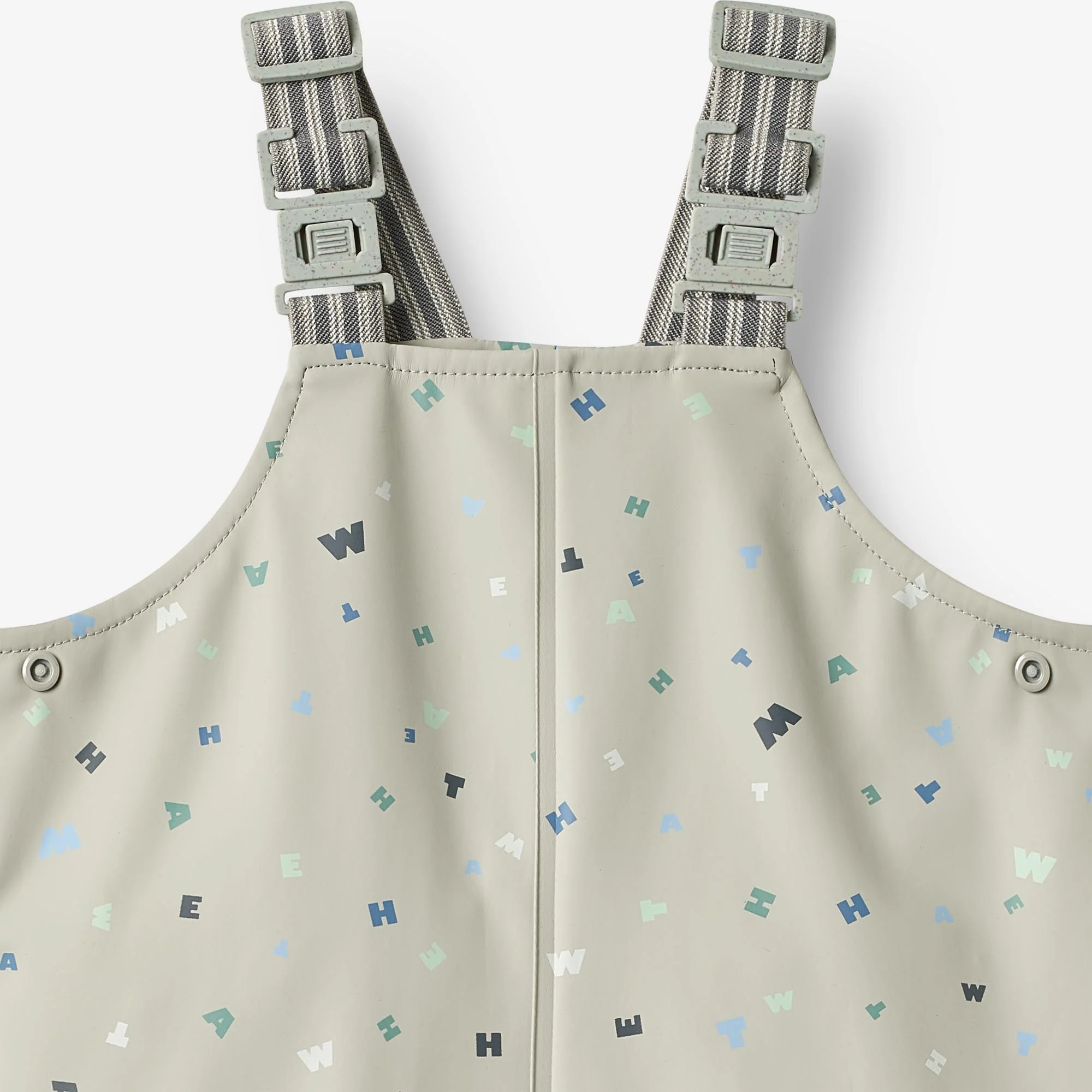 Rainwear Charlo Overalls - light flint letters - Image 6