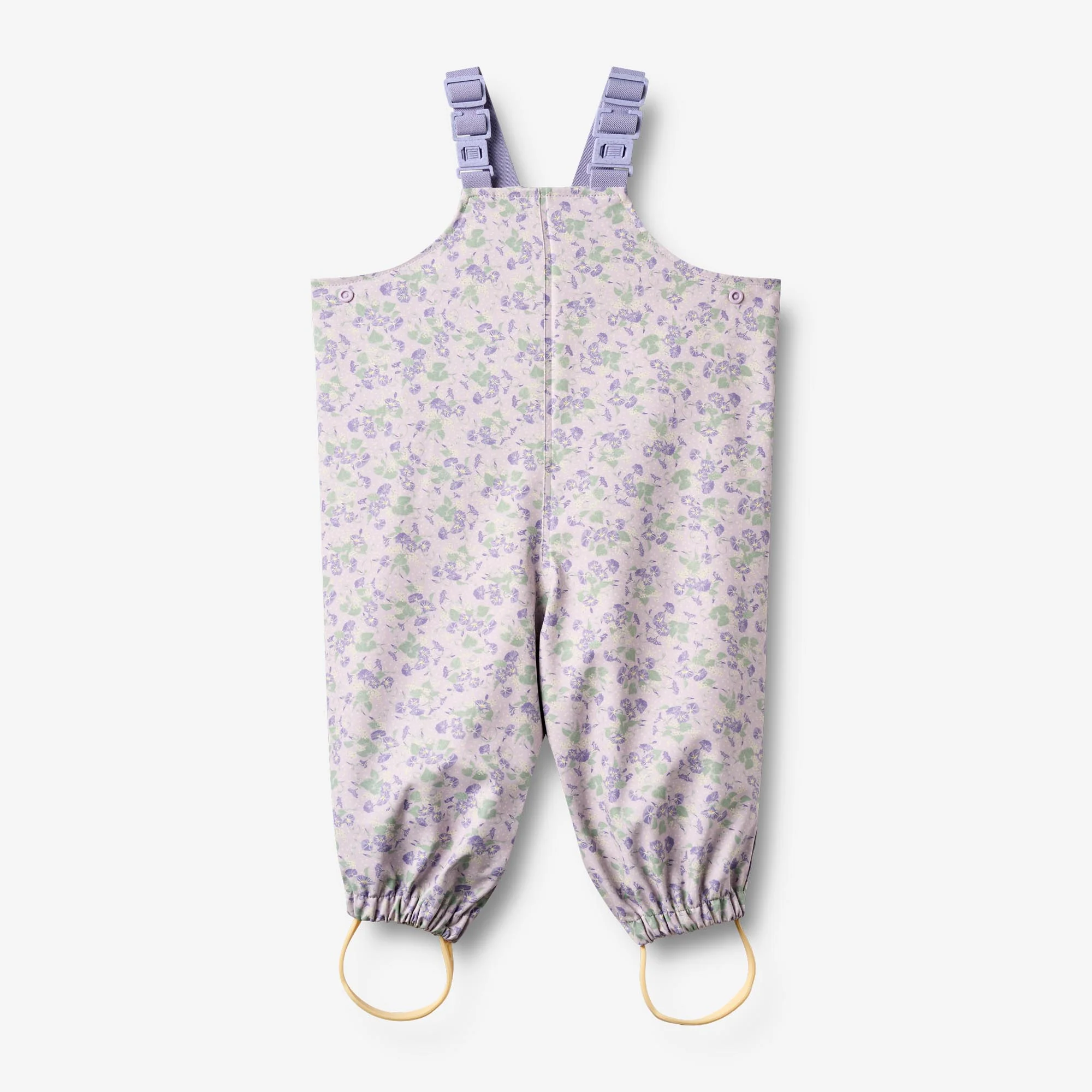 Rainwear Charlo Overalls - lilac petunias