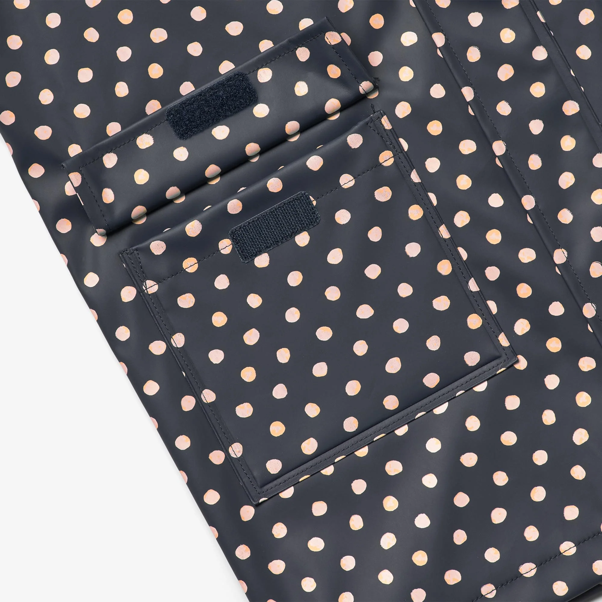 Rainwear Long Jacket Finley - ink dots - Image 4