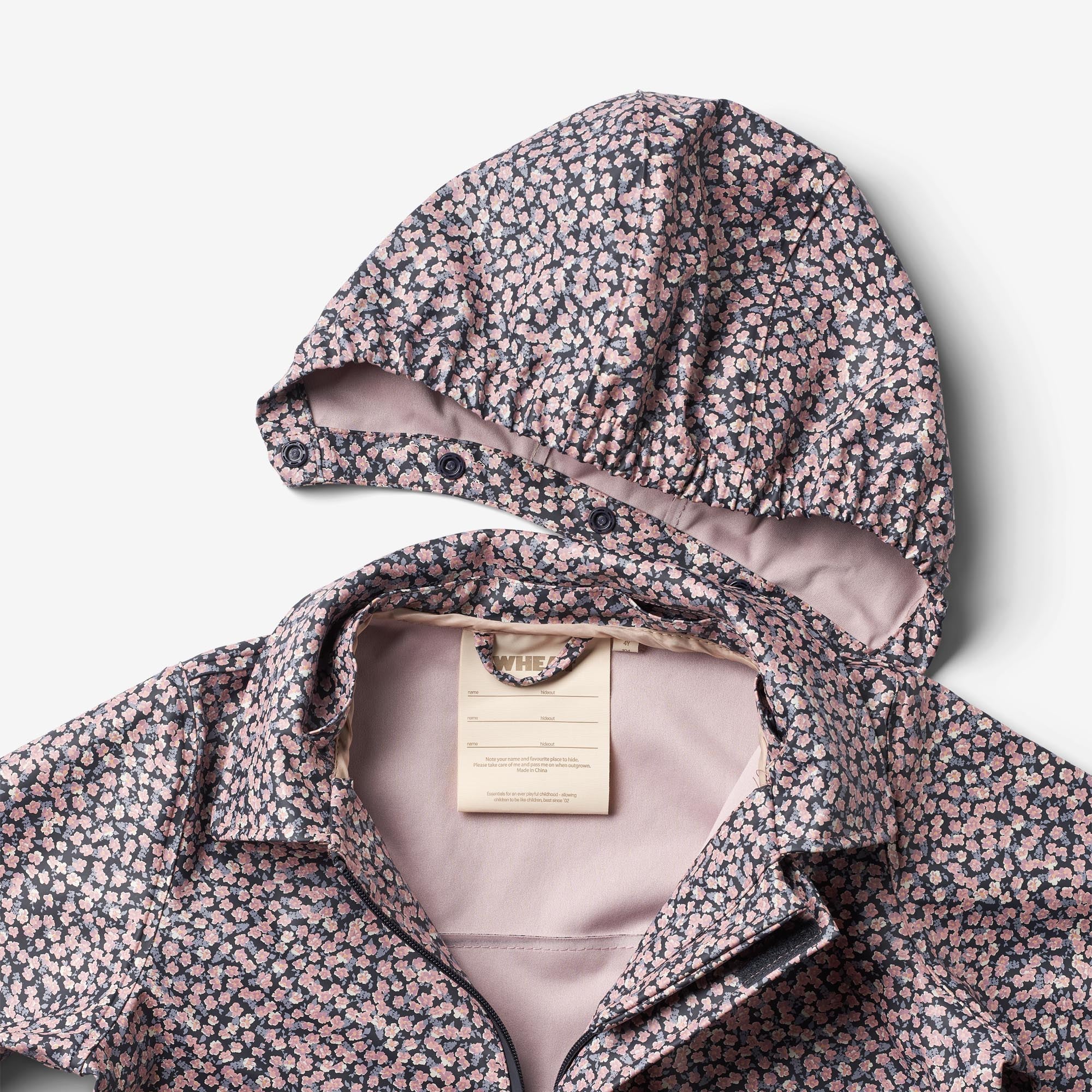 Rainwear Long Jacket Finley - rainy flowers - Image 3