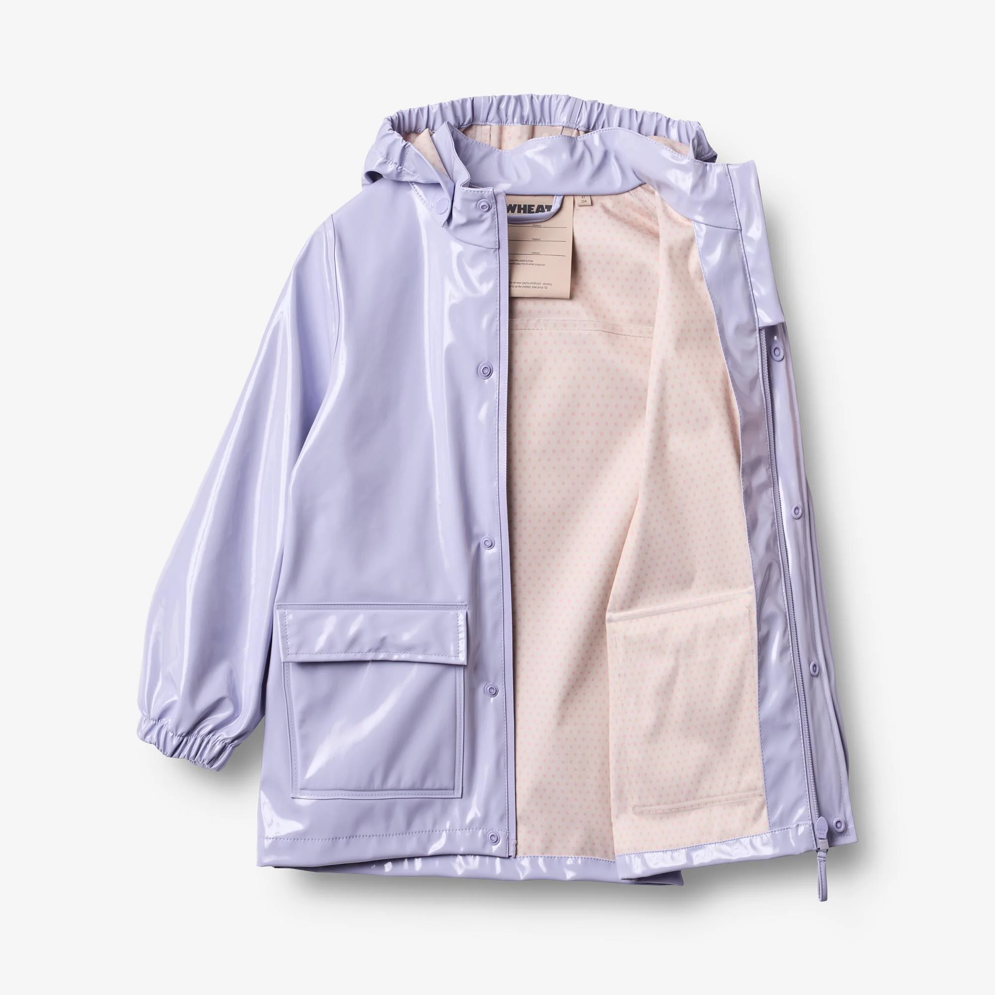 Rainwear Ollo jacket - lilac cosmic sky - Image 4