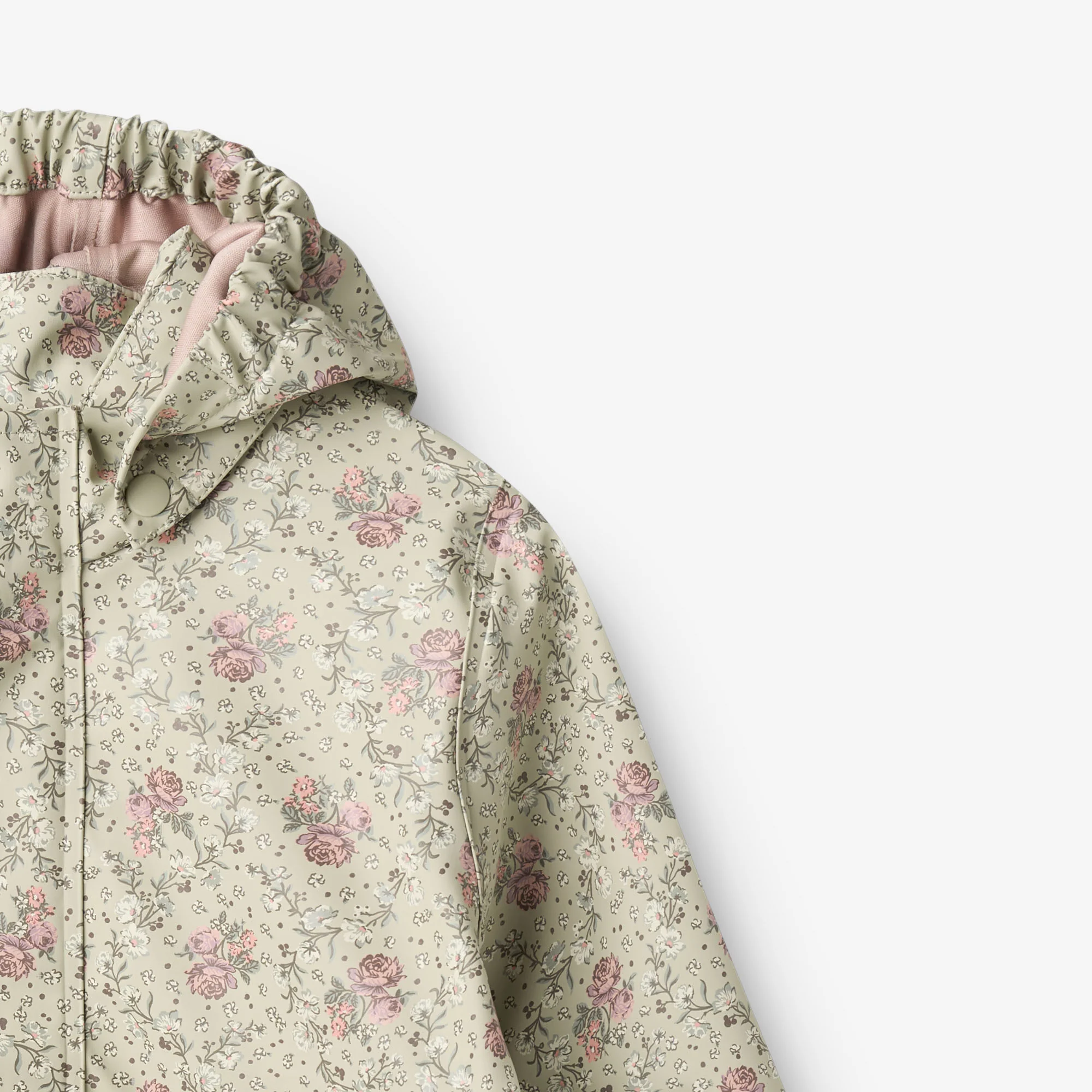 Rainwear Ollo Jacket - slightly green flowers - Image 7