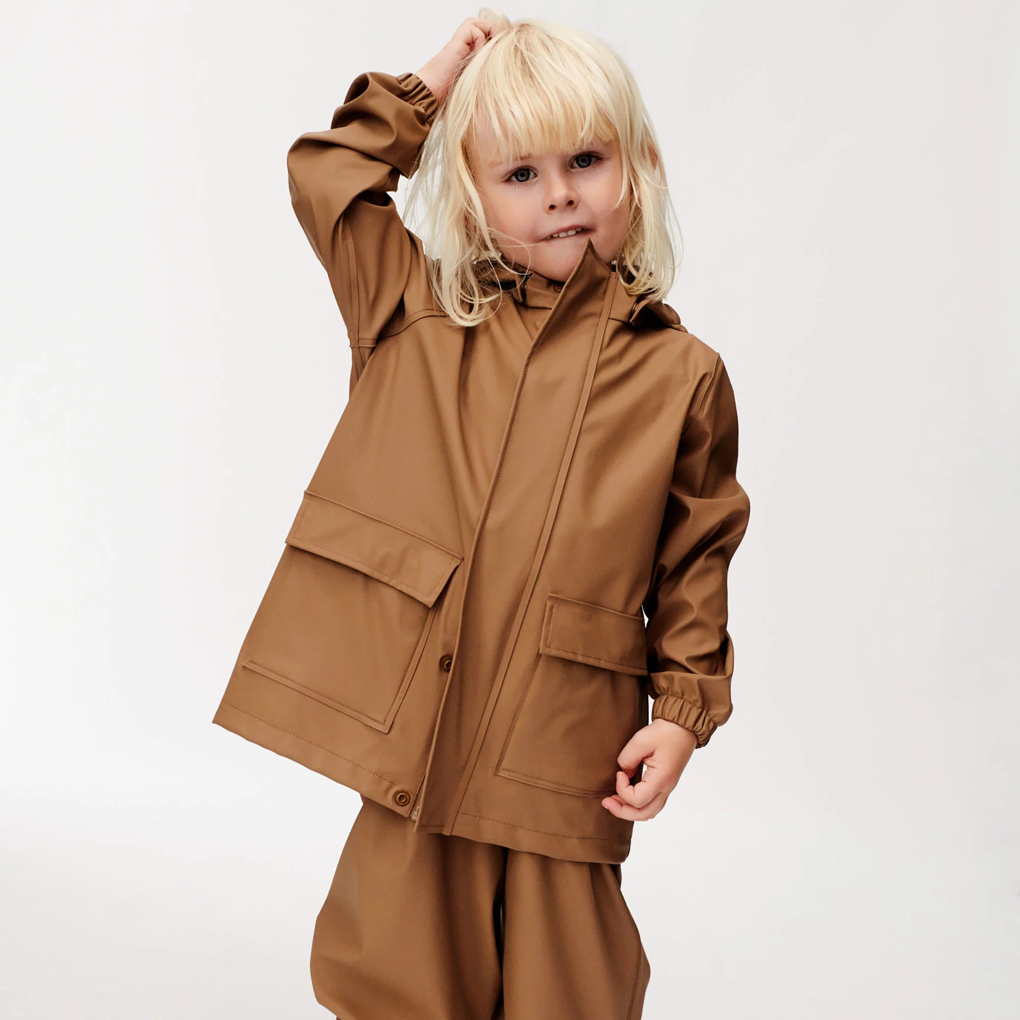Rainwear Olo trousers - hazel - Image 2