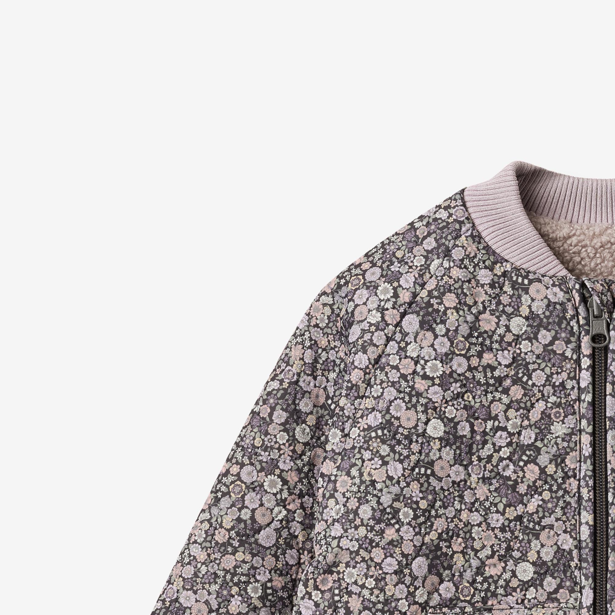 Reversible Thermo Jacket Lake - black sea flowers - Image 4