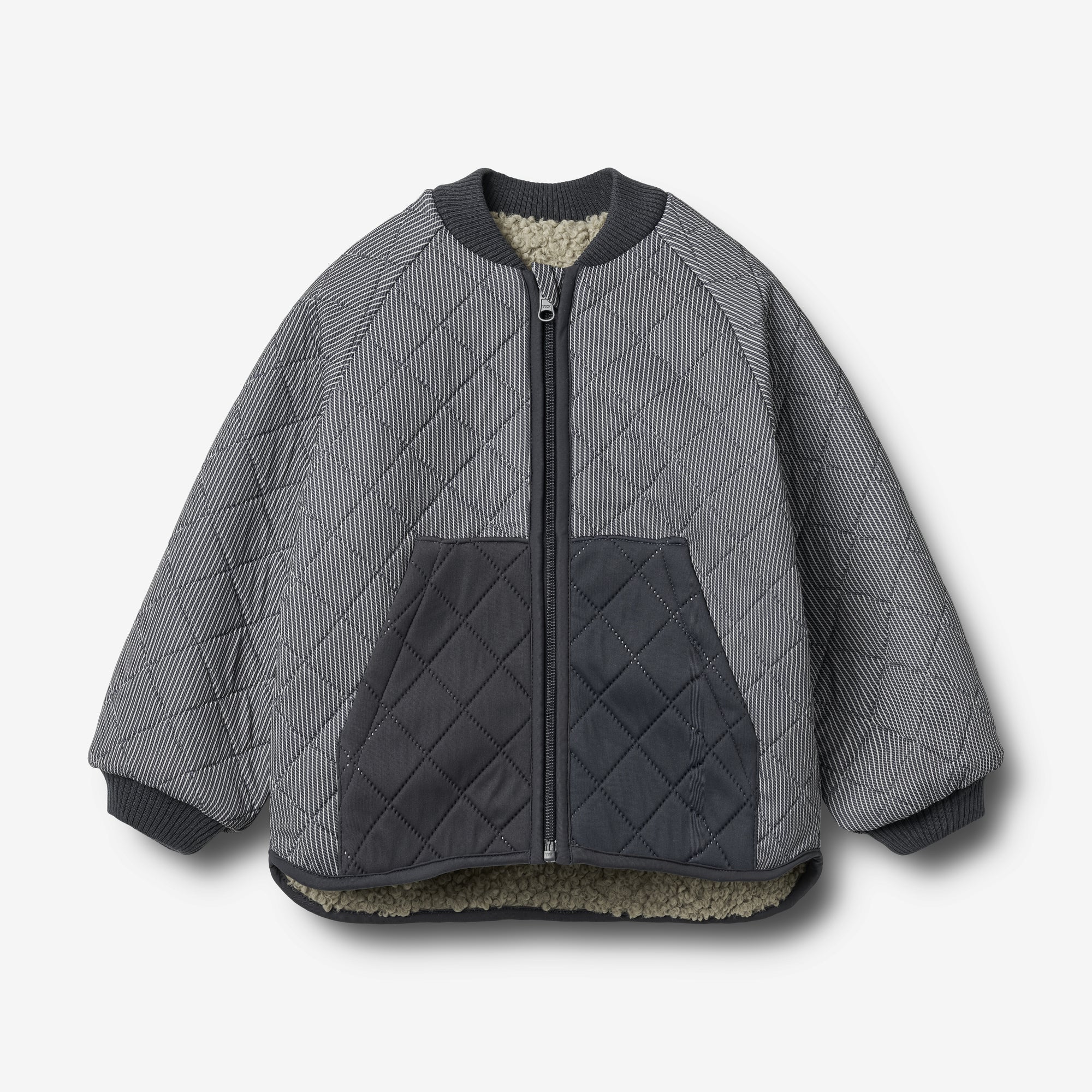 Reversible Thermo Jacket Lake - ink stripe