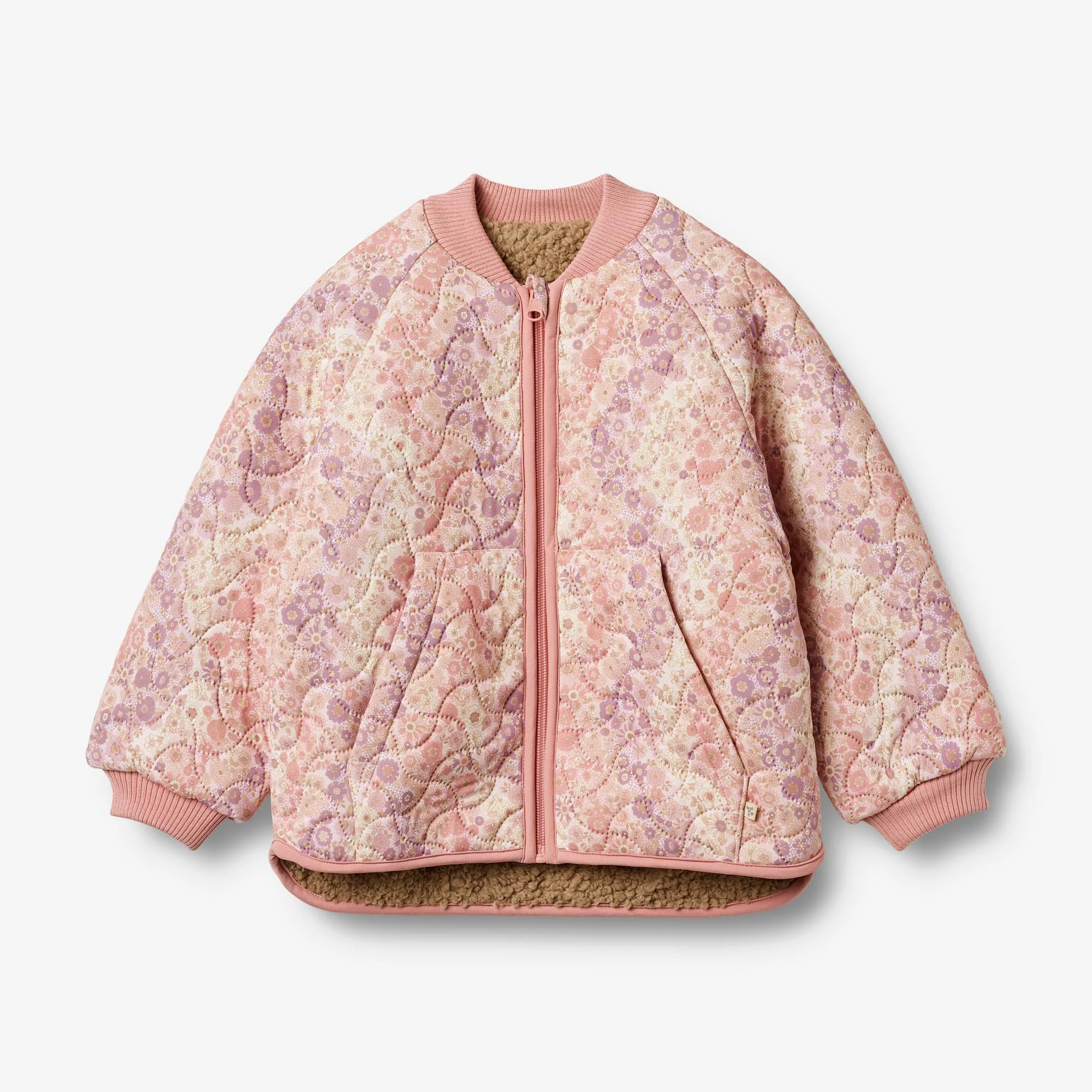 Reversible Thermo Jacket Lake - lilac flower rainbow