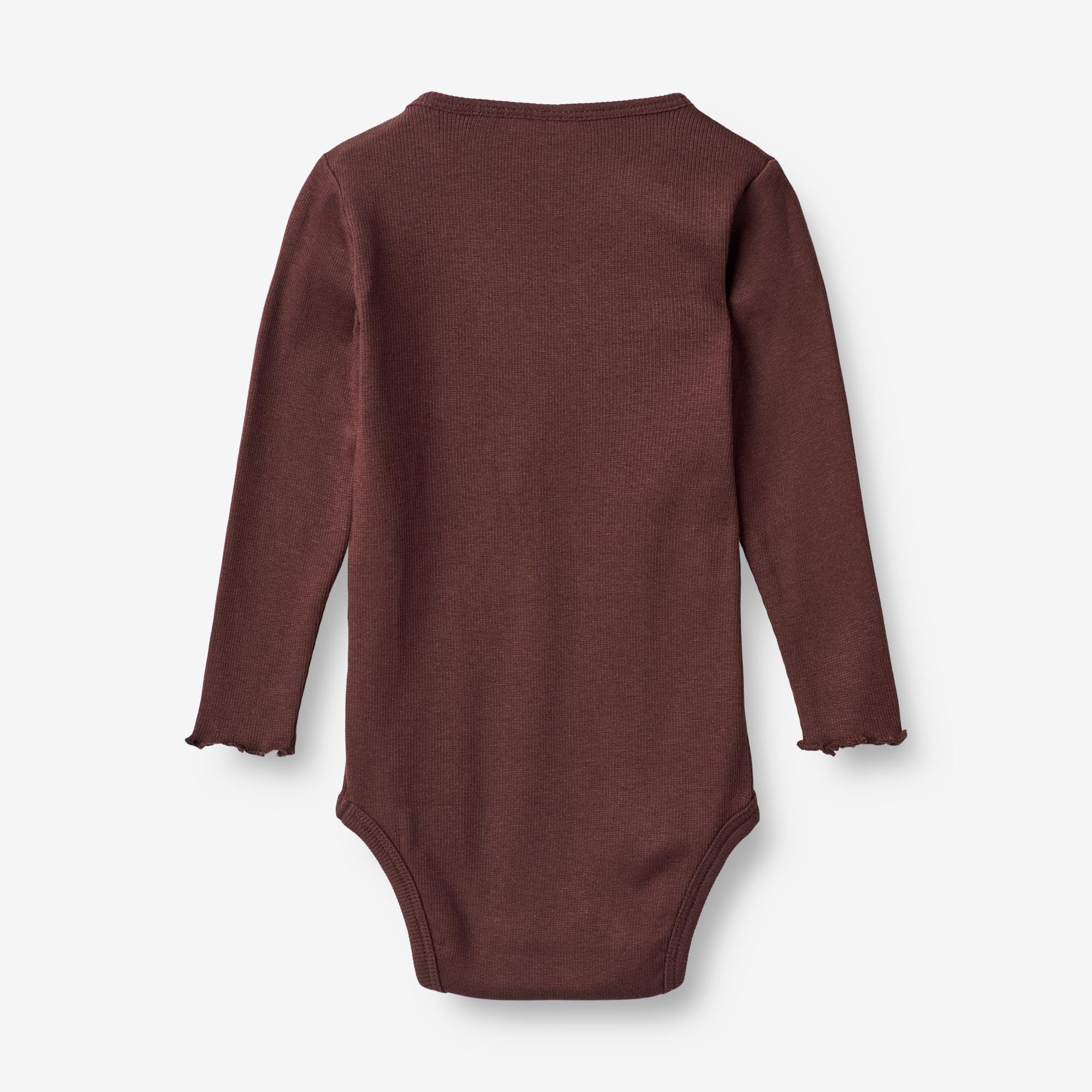 Rib Body Elise | Baby - aubergine - Image 2
