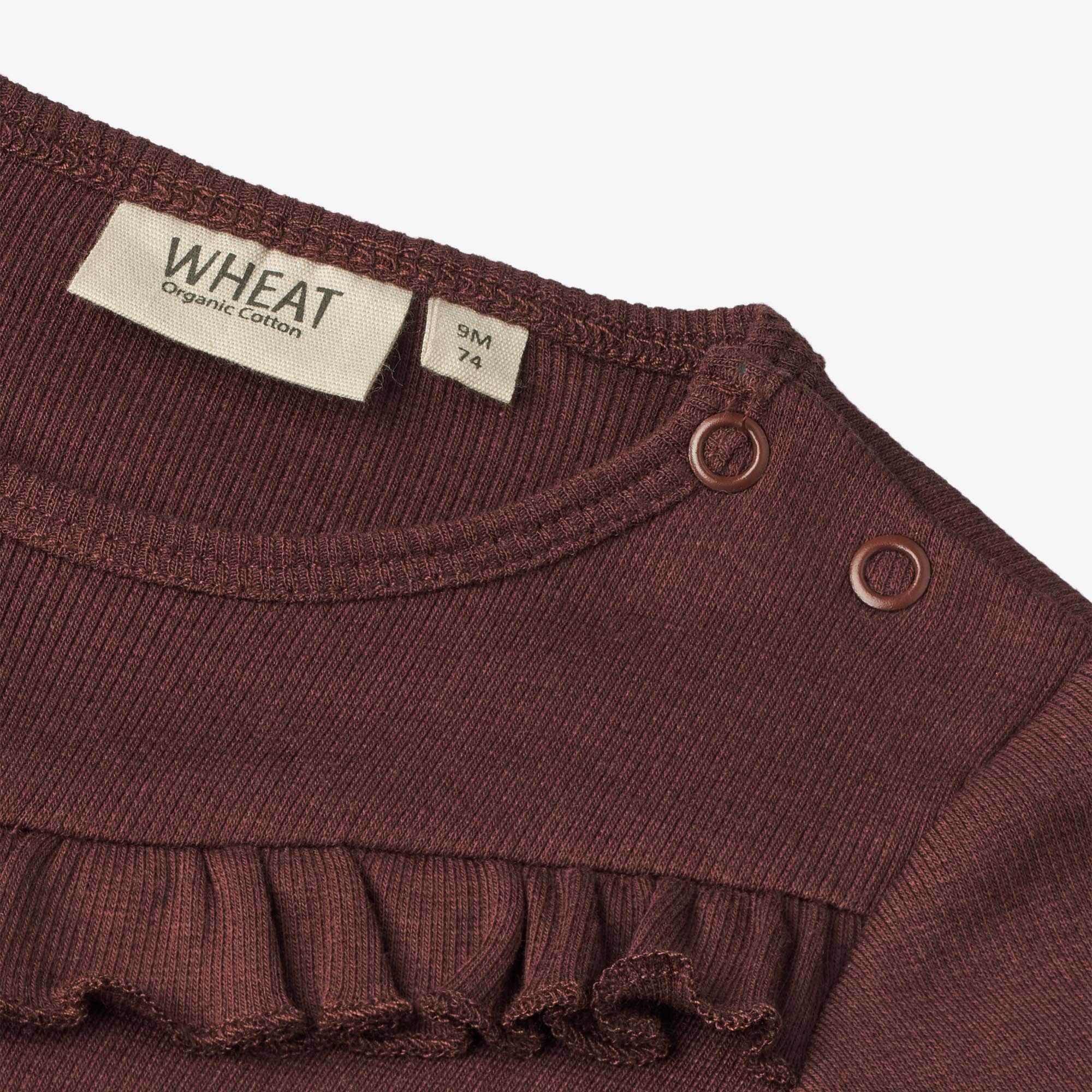 Rib Body Elise | Baby - aubergine - Image 3