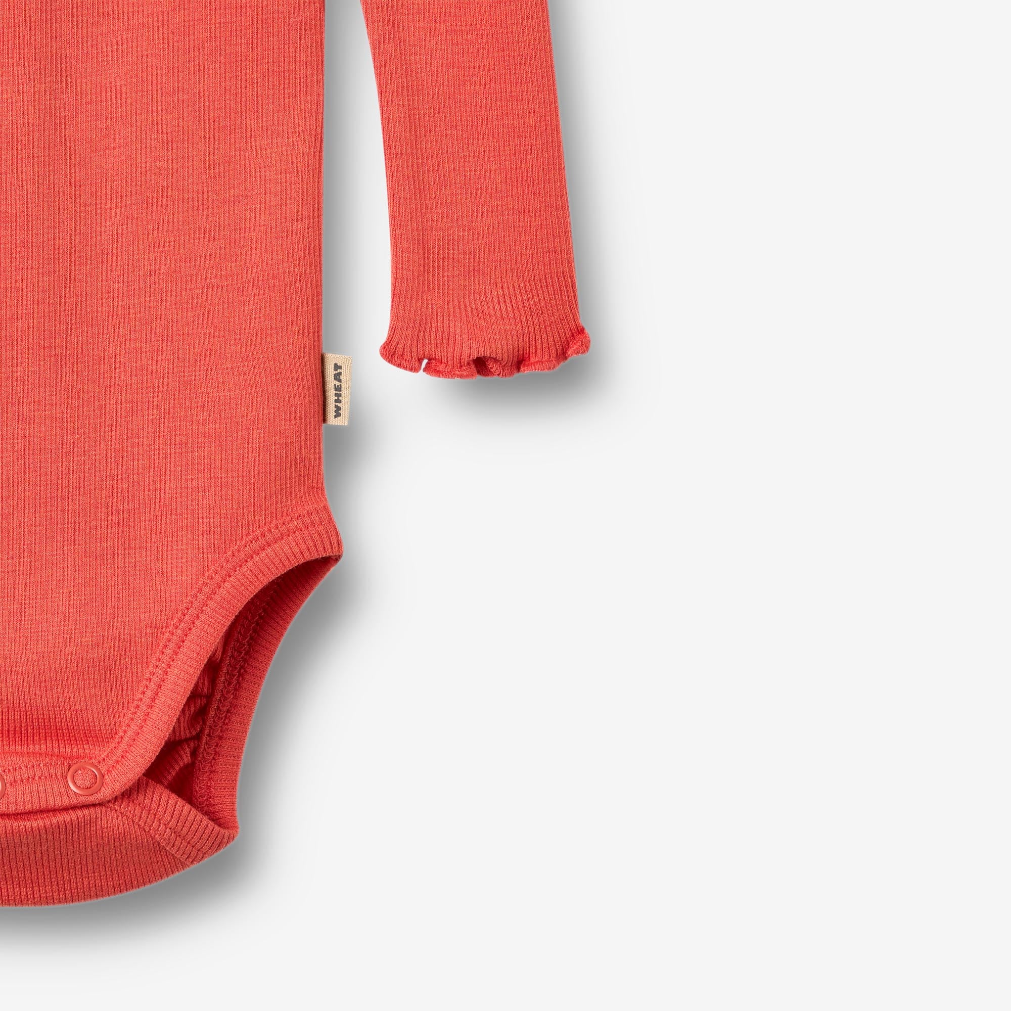 Rib Body L/S Lotta - candy red - Image 2