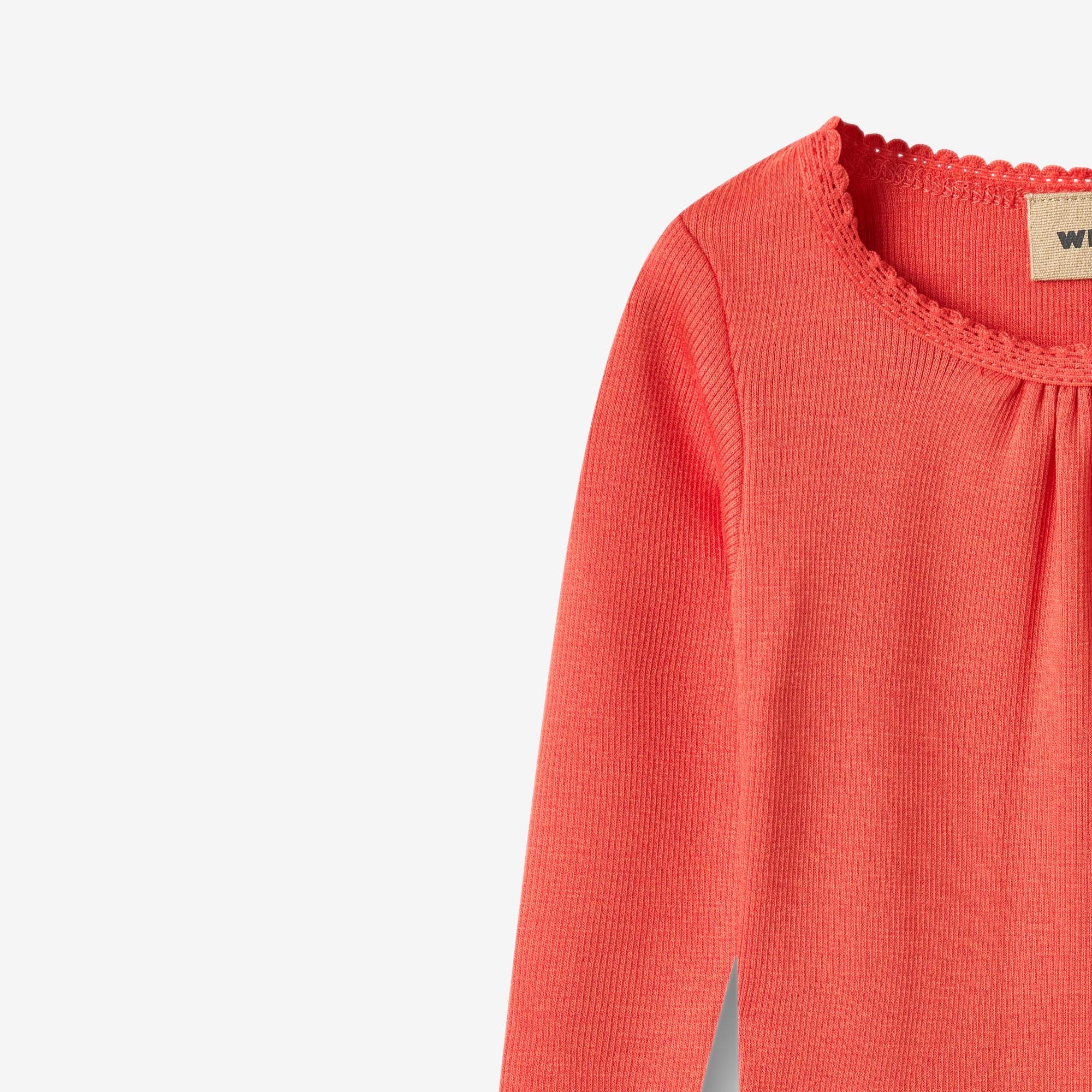 Rib Body L/S Lotta - candy red - Image 4
