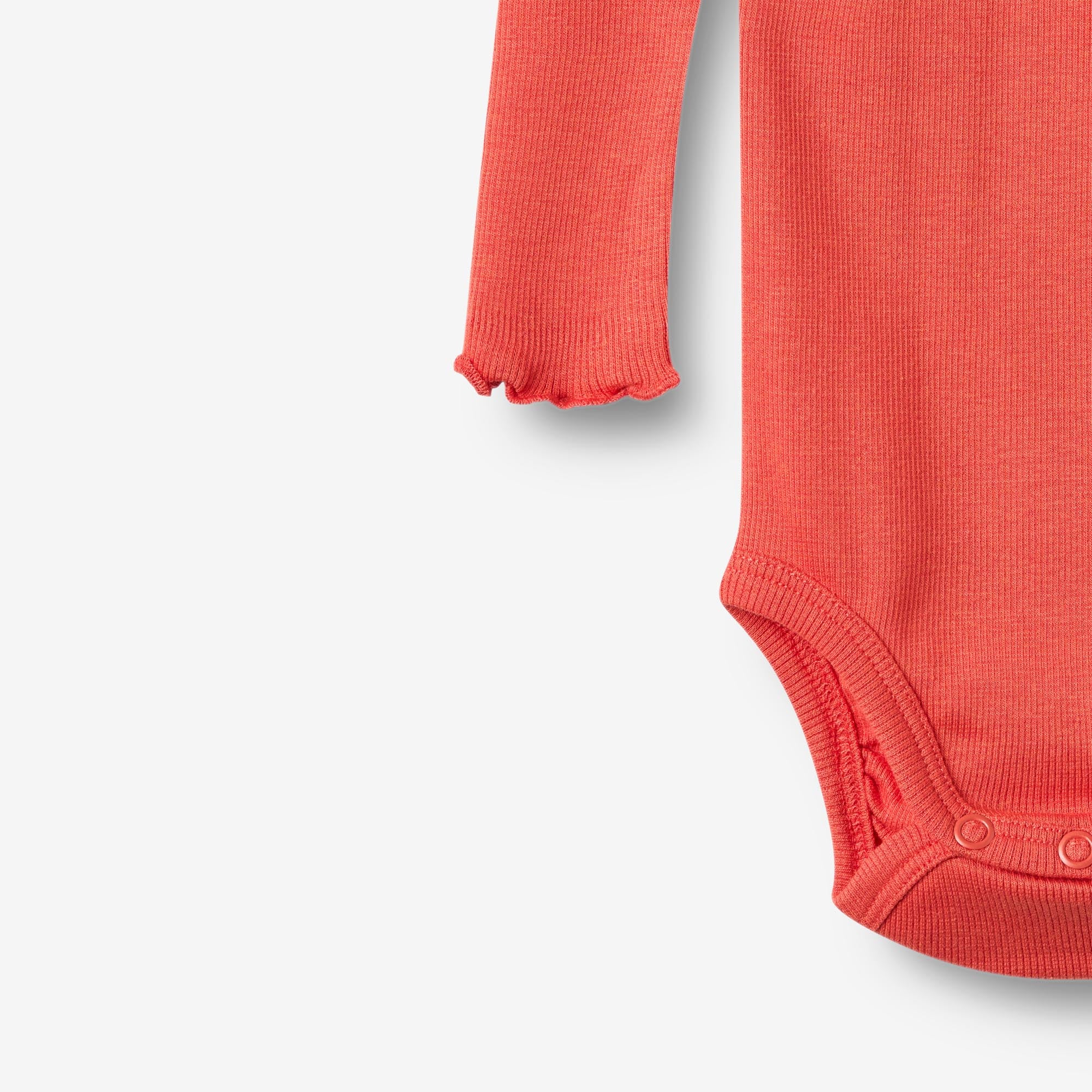 Rib Body L/S Lotta - candy red - Image 6