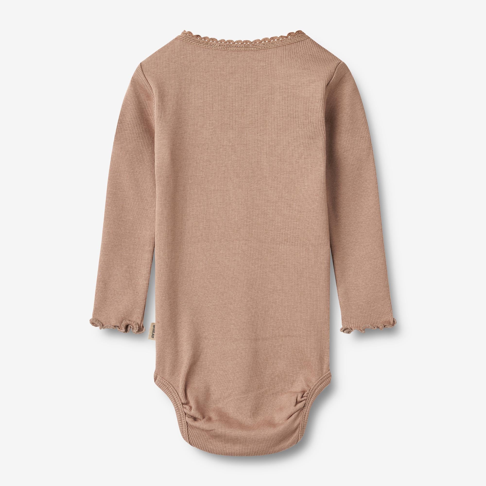 Rib Body L/S Lotta - nougat rose - Image 2