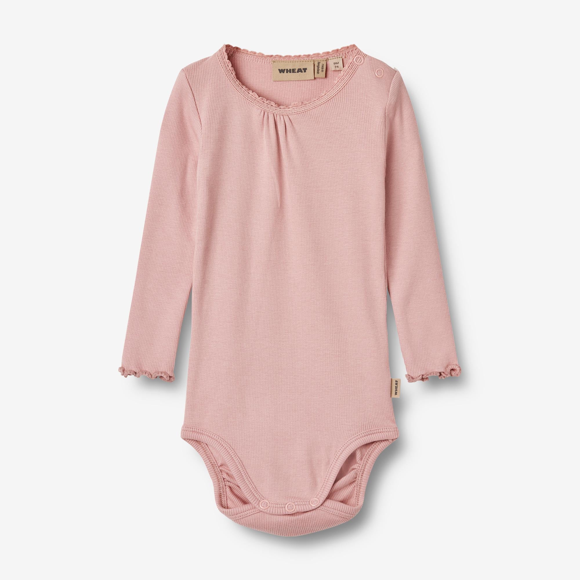 Rib Body L/S Lotta - rose frost