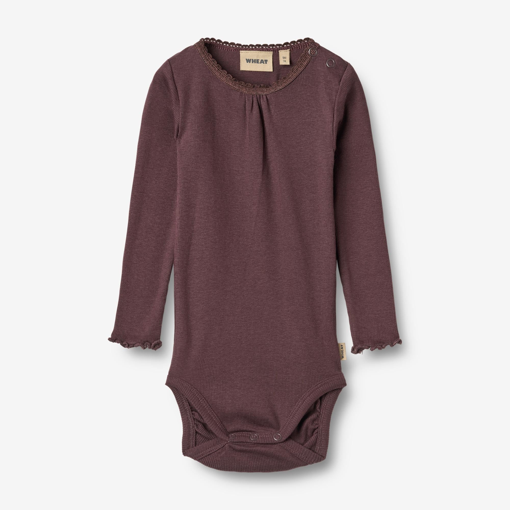 Rib Body L/S Lotta - fudge