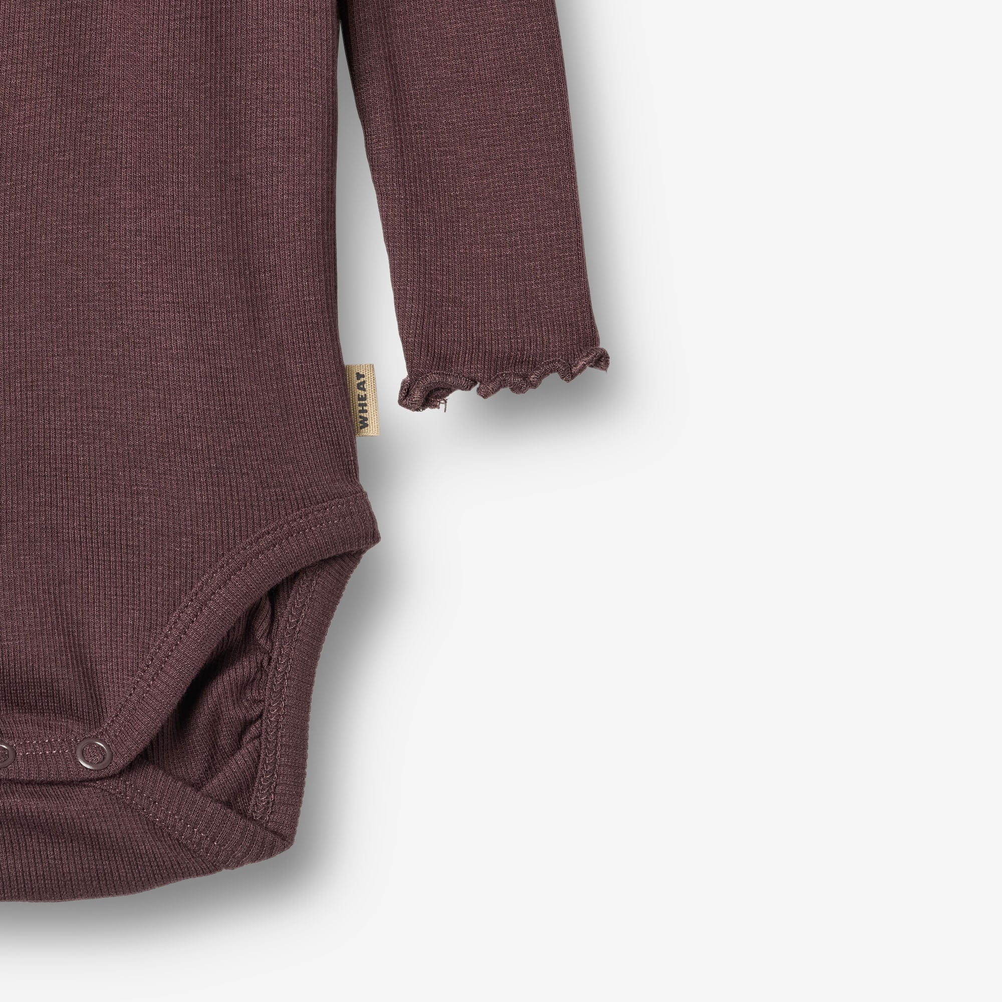 Rib Body L/S Lotta - fudge - Image 4