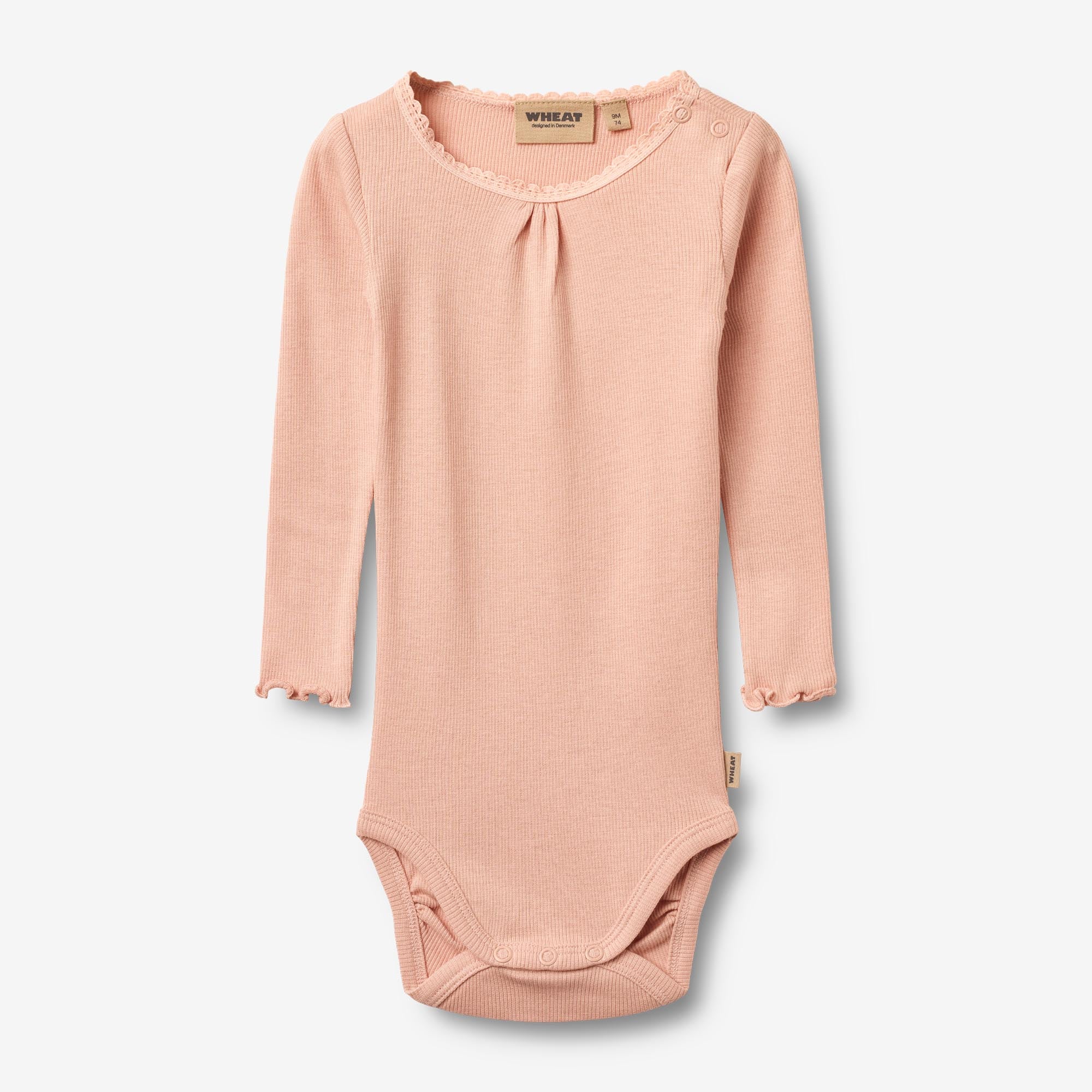 Rib Body L/S Lotta - rose cloud