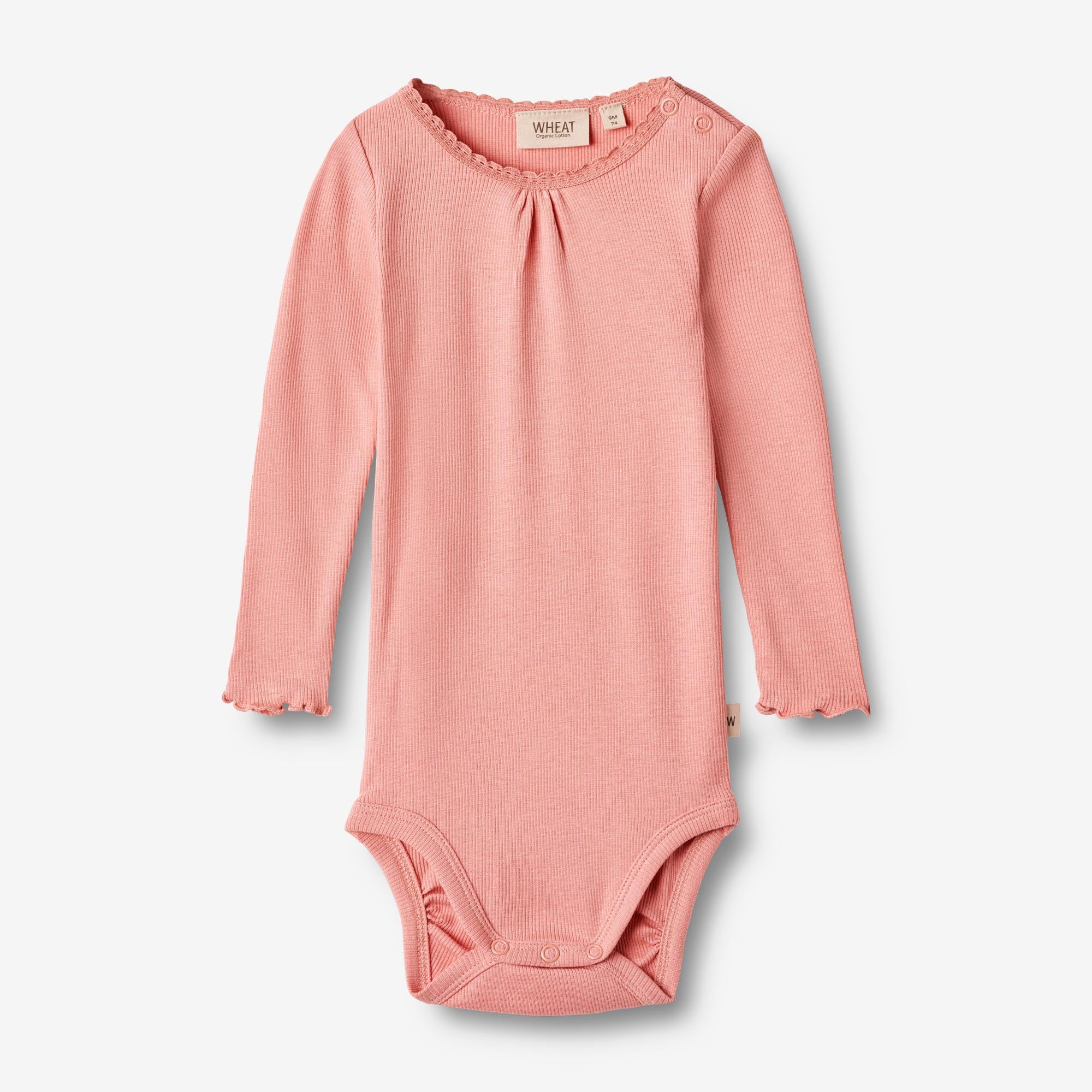 Rib Body L/S Lotta - rosette