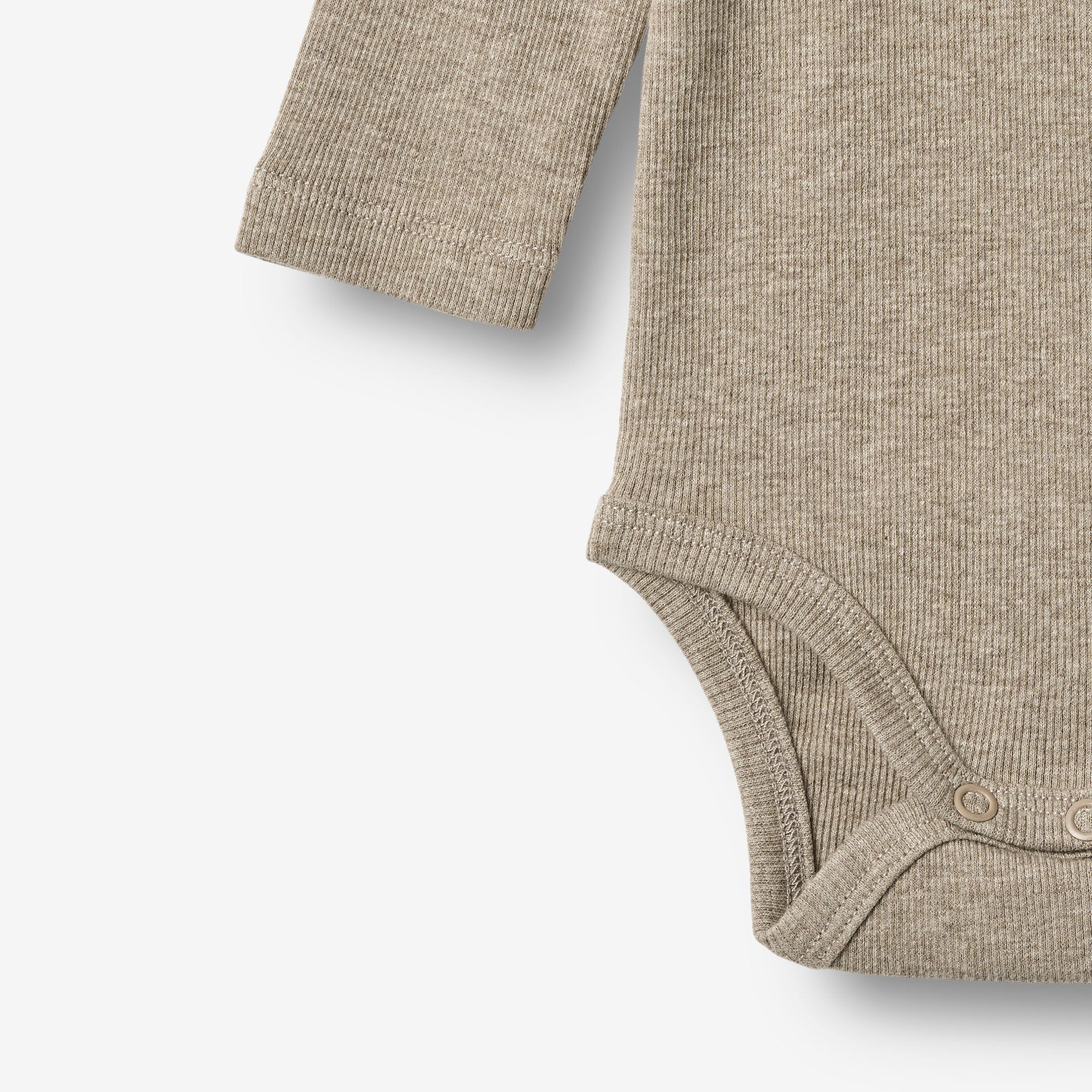 Body L/S Spencer - gravel melange - Image 5