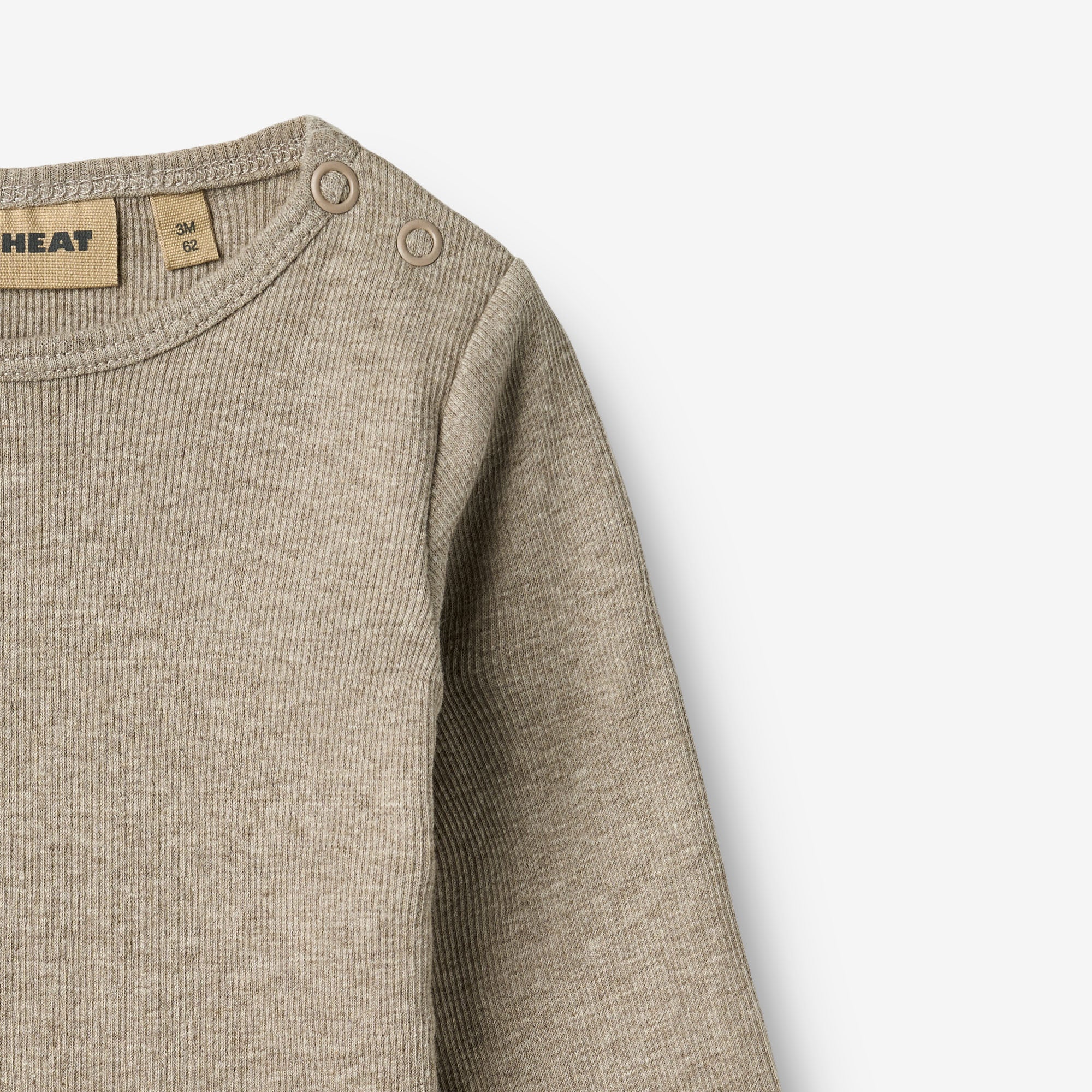 Body L/S Spencer - gravel melange - Image 7
