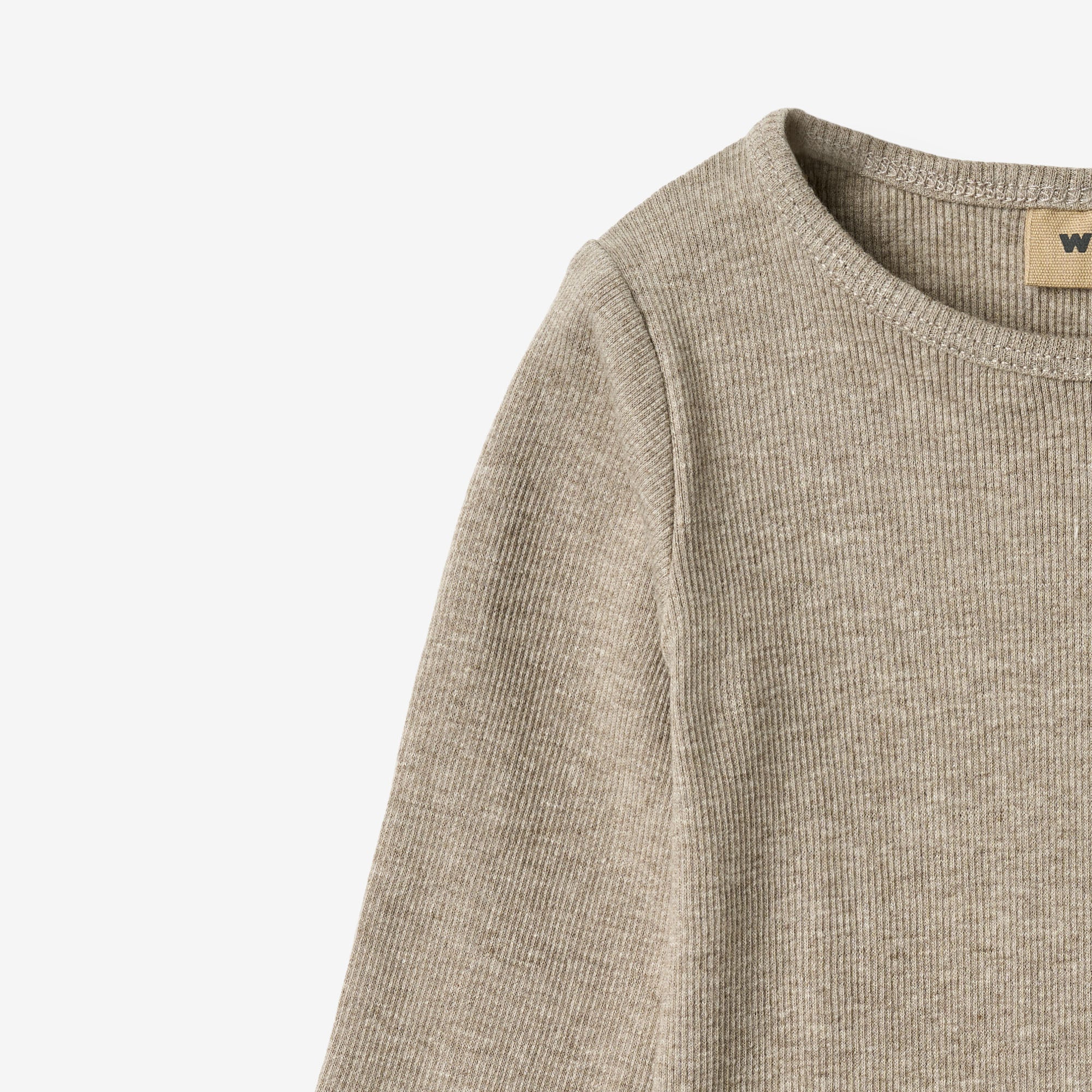 Body L/S Spencer - gravel melange - Image 8