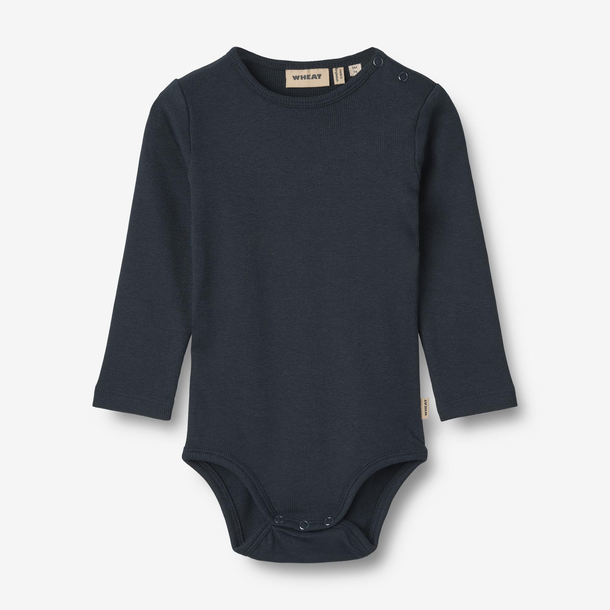Rib Body L/S Spencer - navy