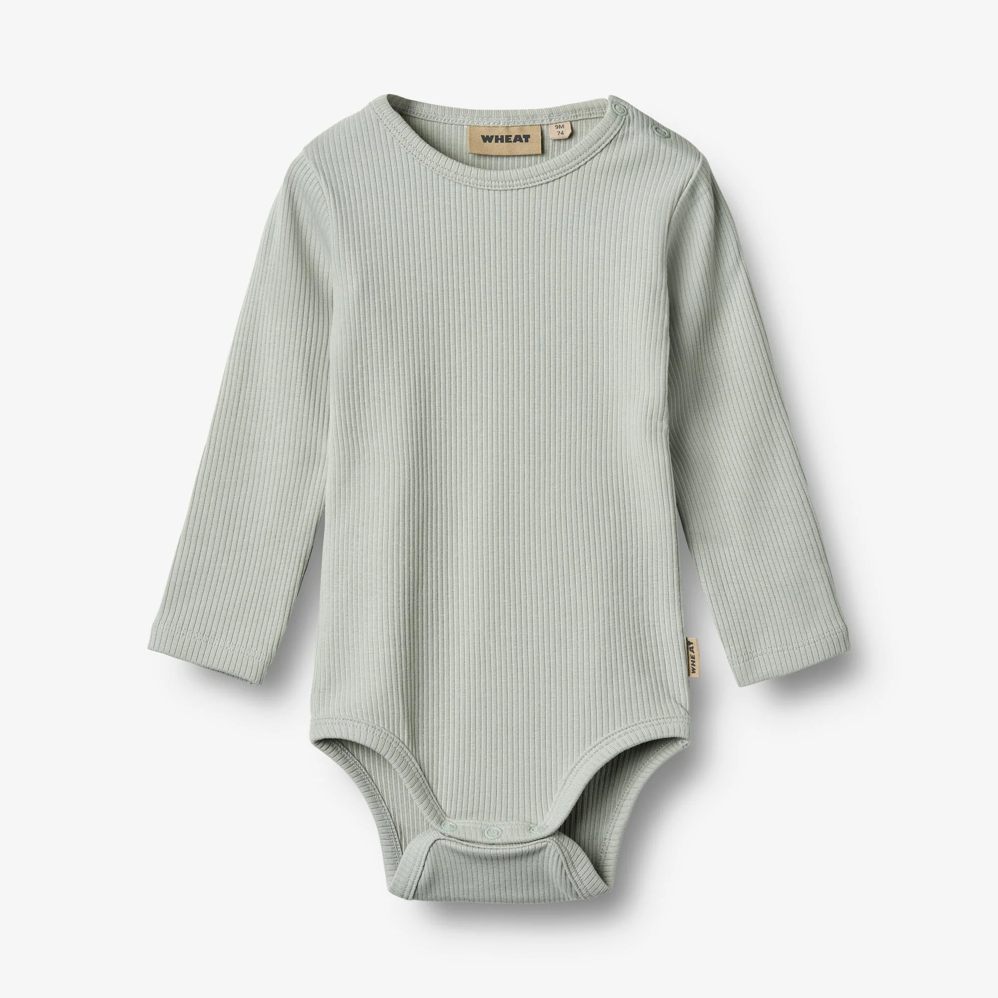 Rib Body L/S Spencer - rainy sky