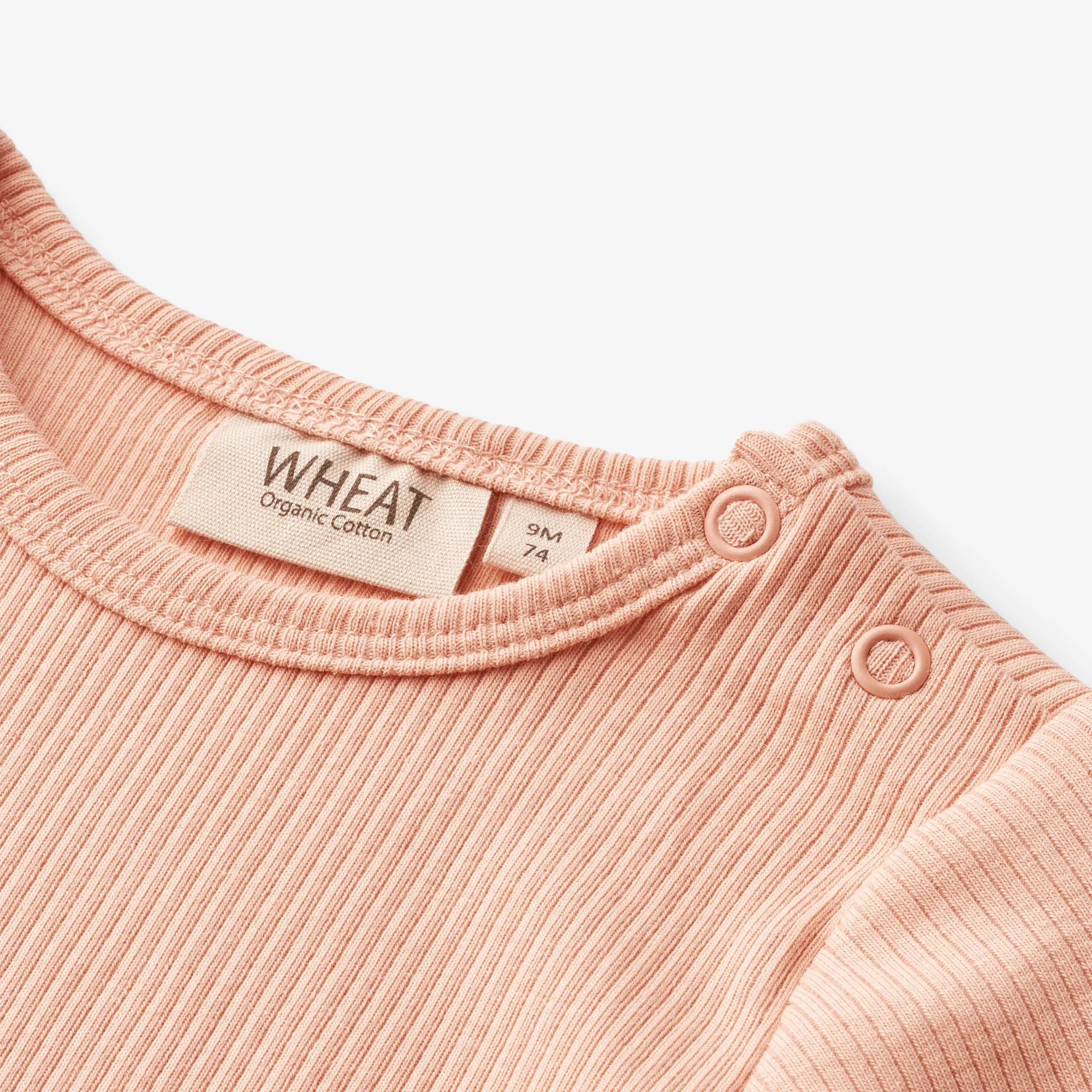 Rib Body L/S Spencer - soft coral - Image 3