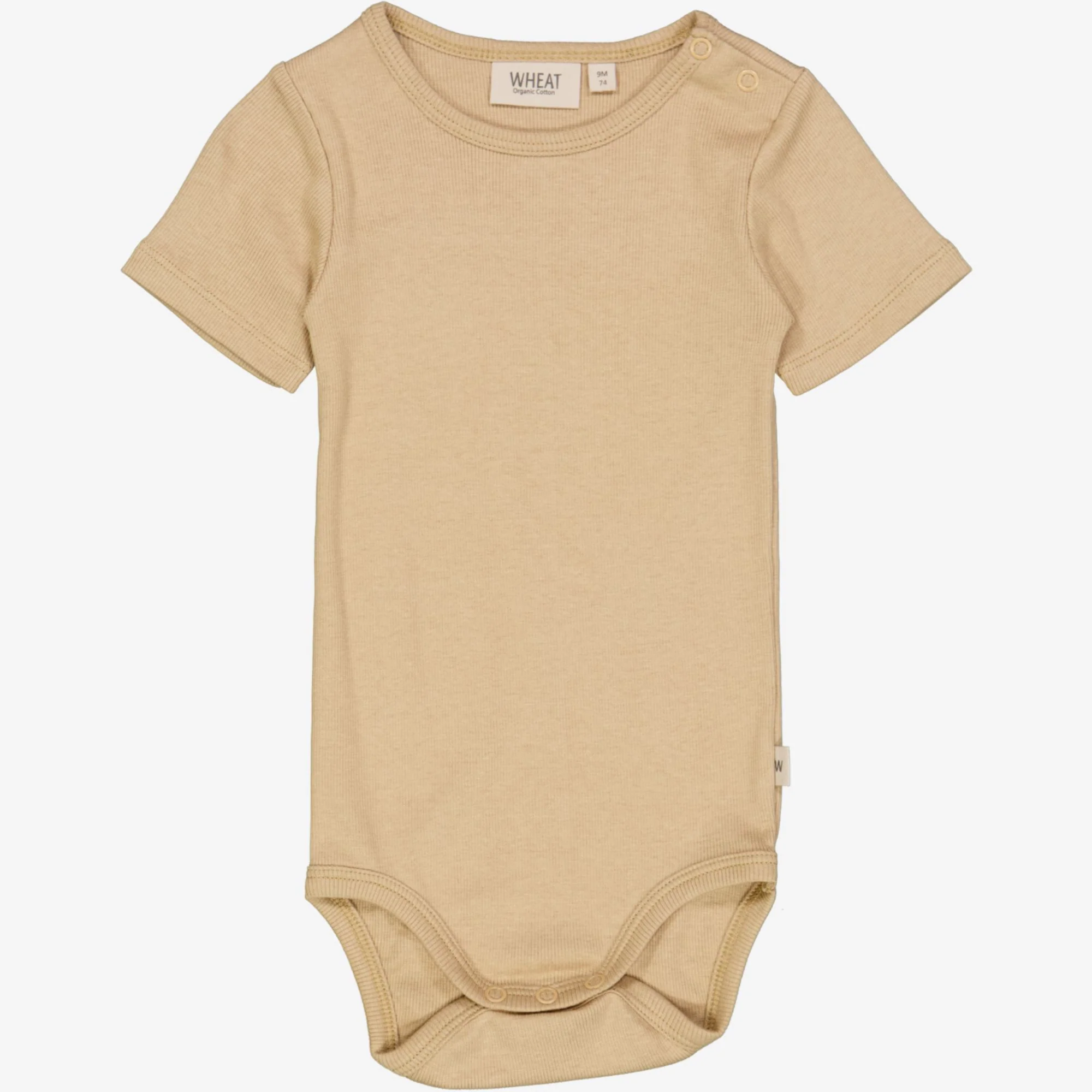 Rib Body Plain SS - latte