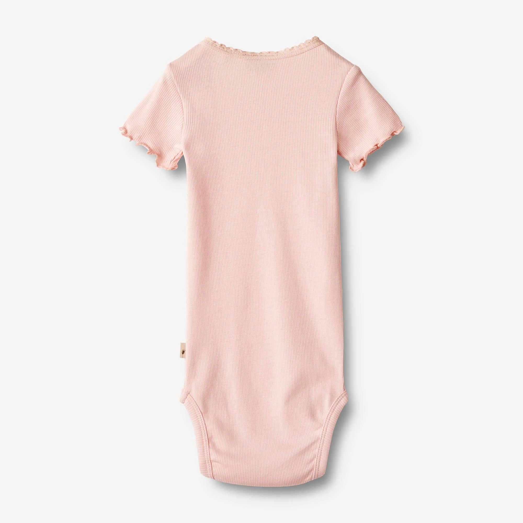 Rib Body S/S Edna | Baby - rose ballet - Image 2
