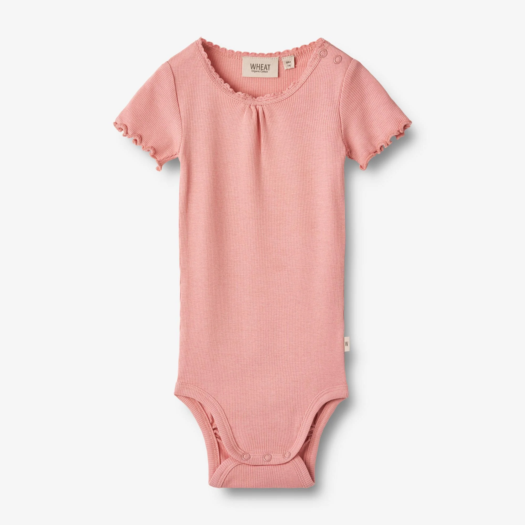 Rib Body S/S Edna | Baby - rosette