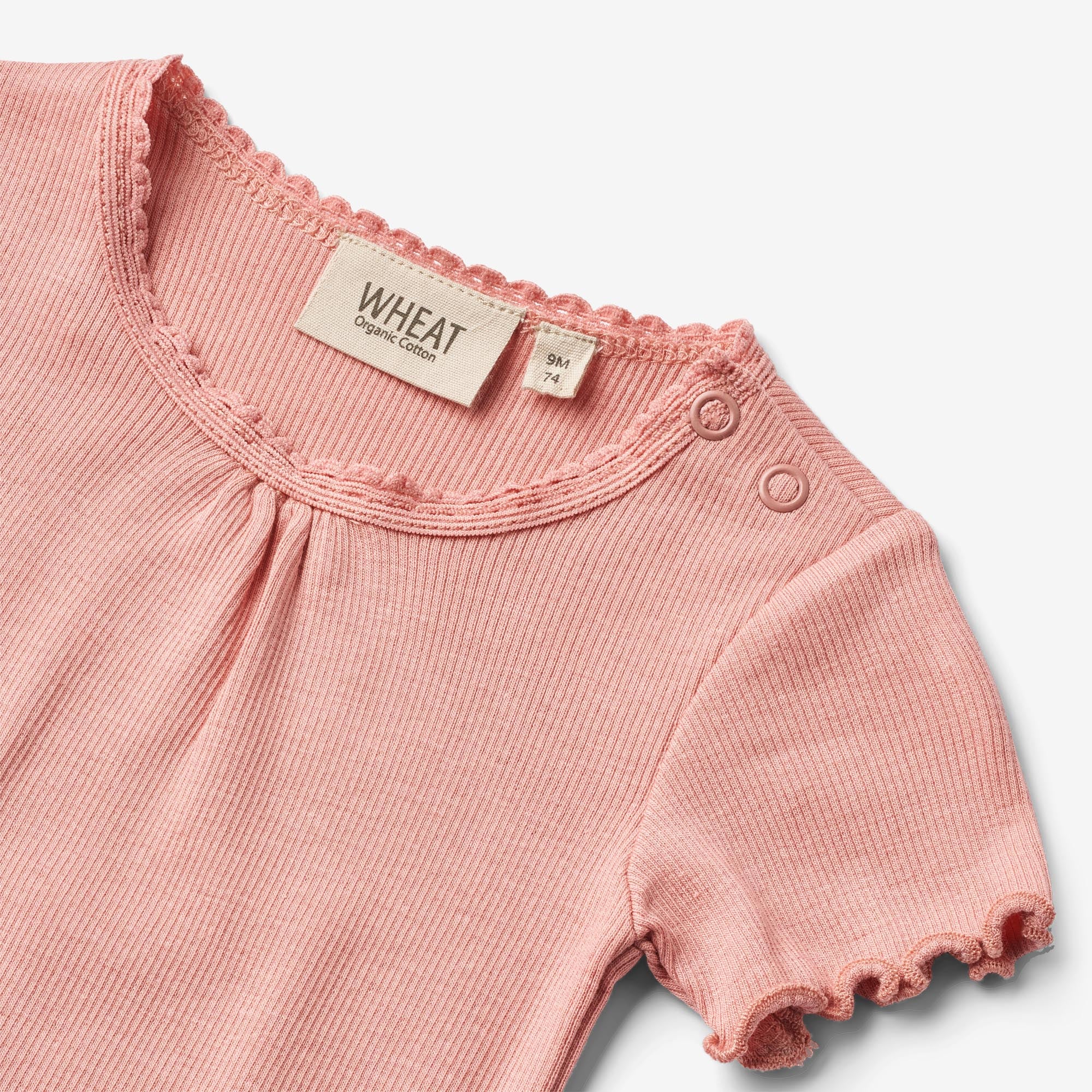 Rib Body S/S Edna | Baby - rosette - Image 3