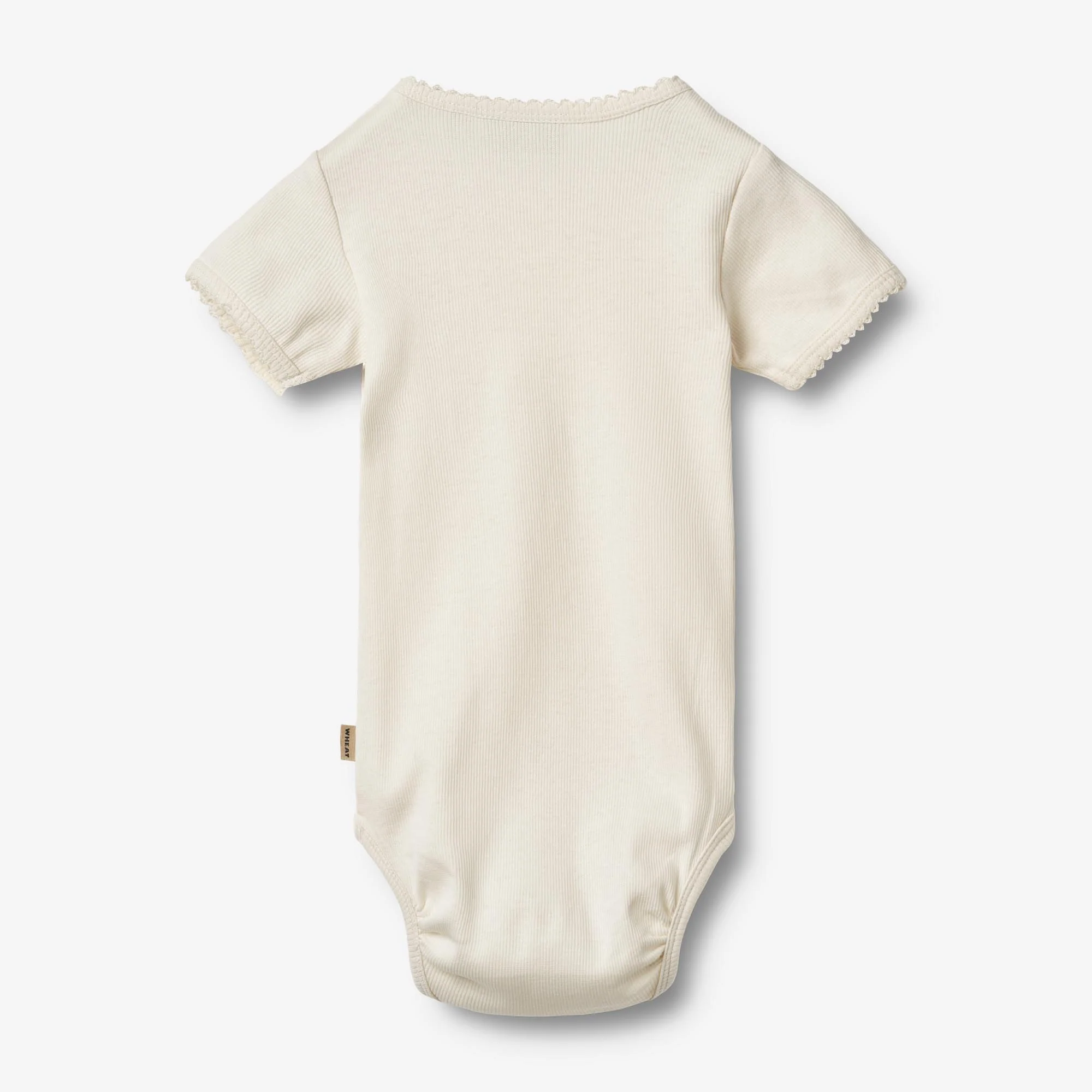 Rib Body S/S Lace Elisa - ivory - Image 2