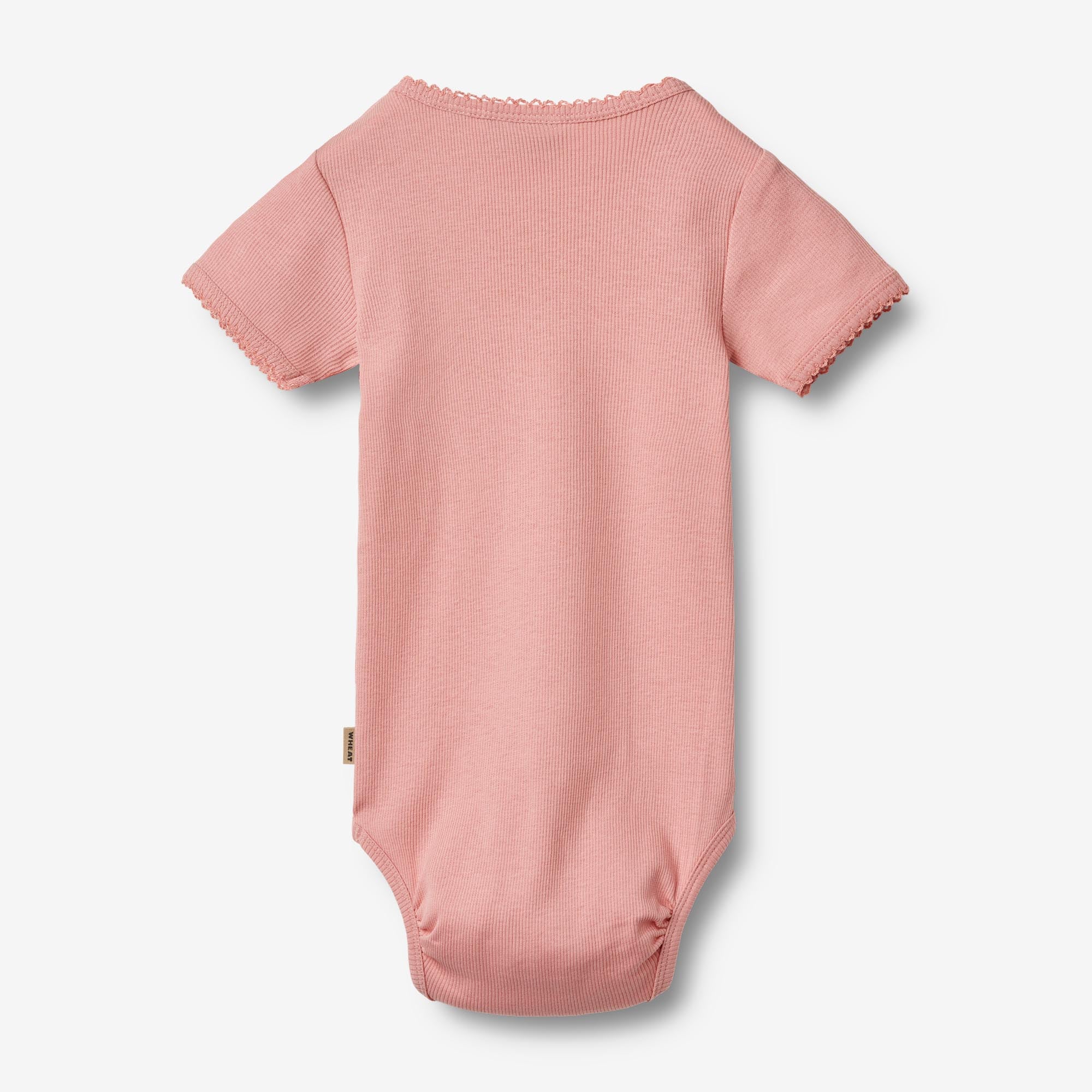 Rib Body S/S Lace Elisa - rose - Image 2