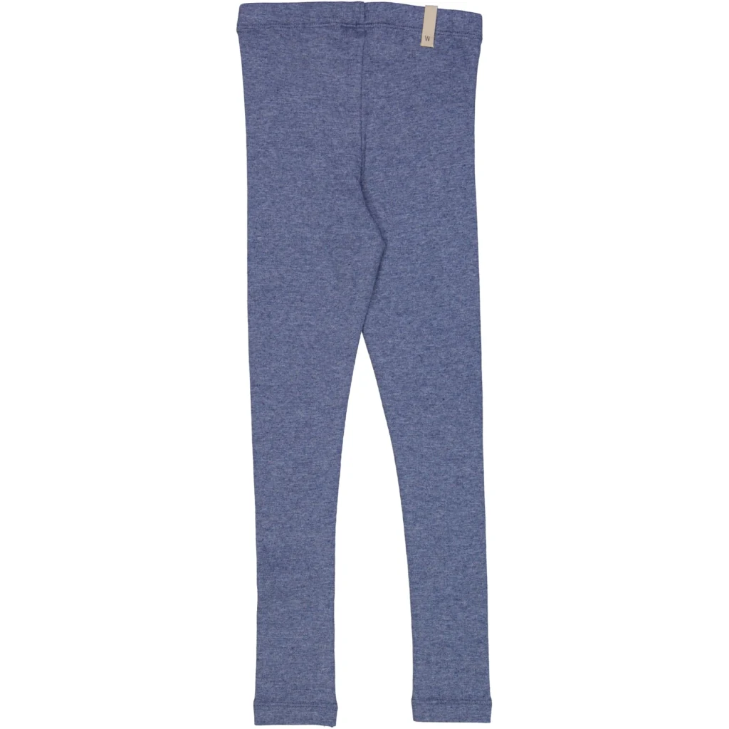Rib Leggings - blue melange - Image 2