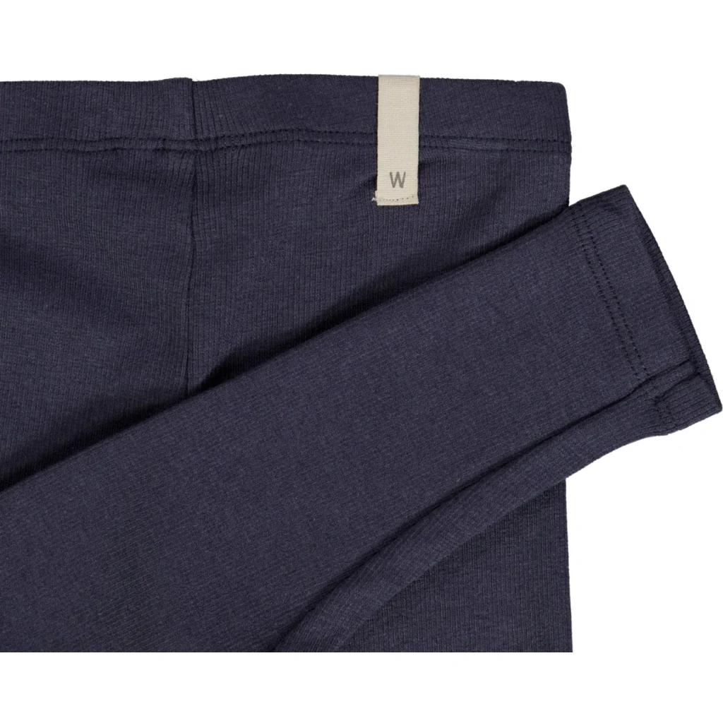 Rib Leggings - midnight blue - Image 3