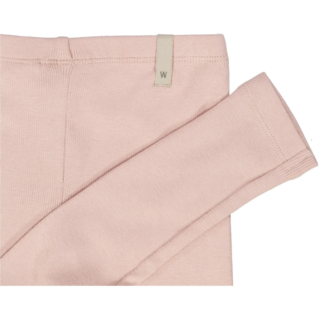 Rib Leggings - rose powder - Image 3