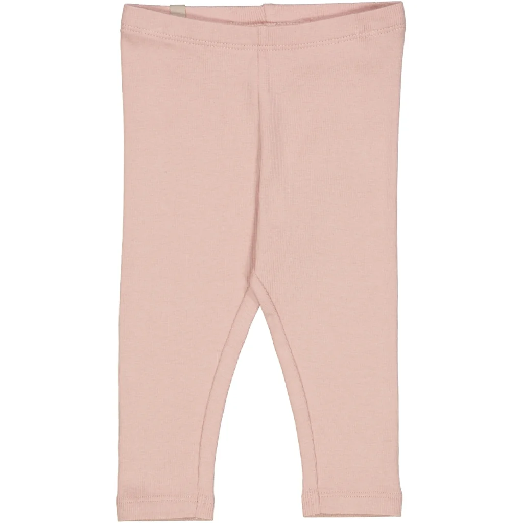 Rib Leggings - rose powder