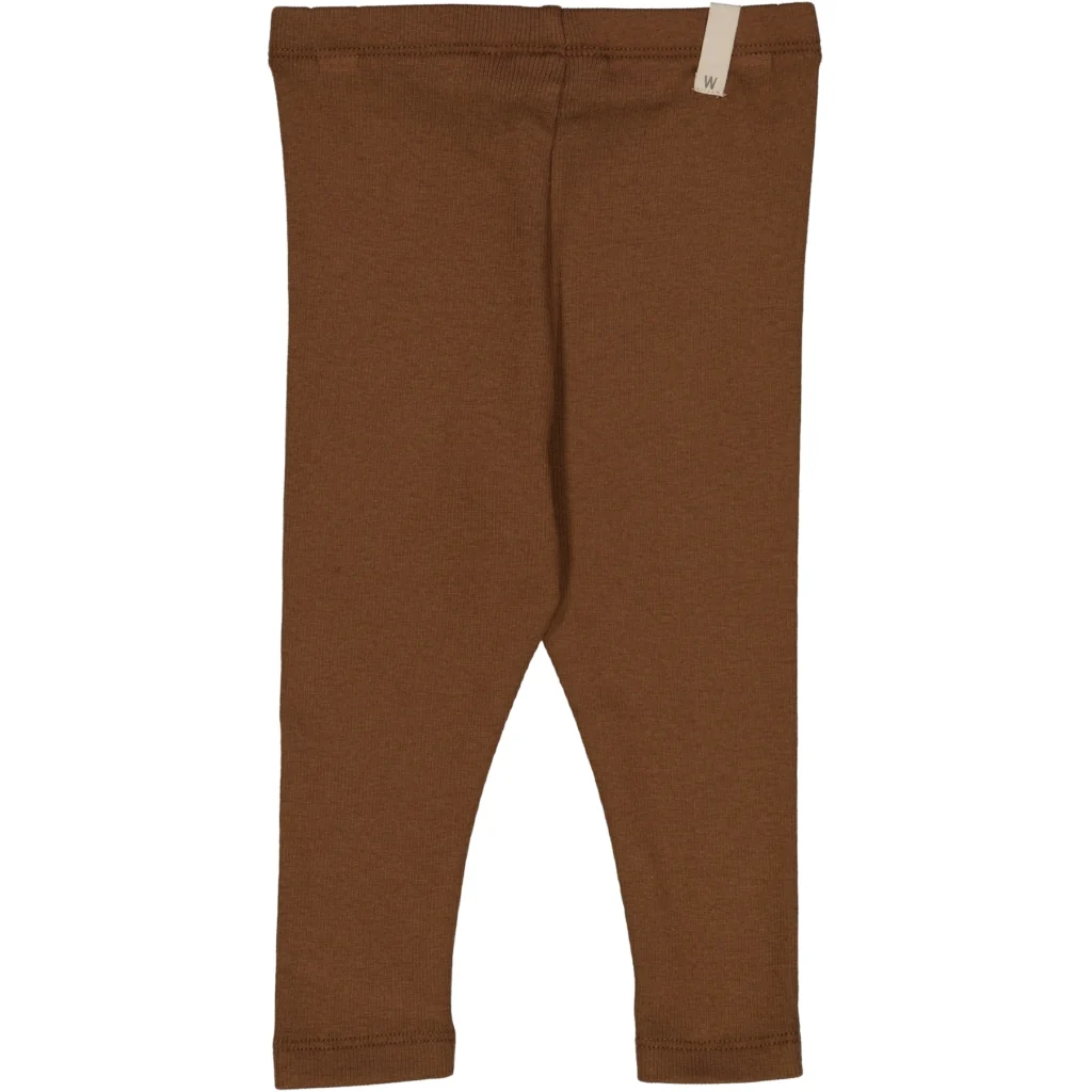 Rib Leggings - walnut - Image 2