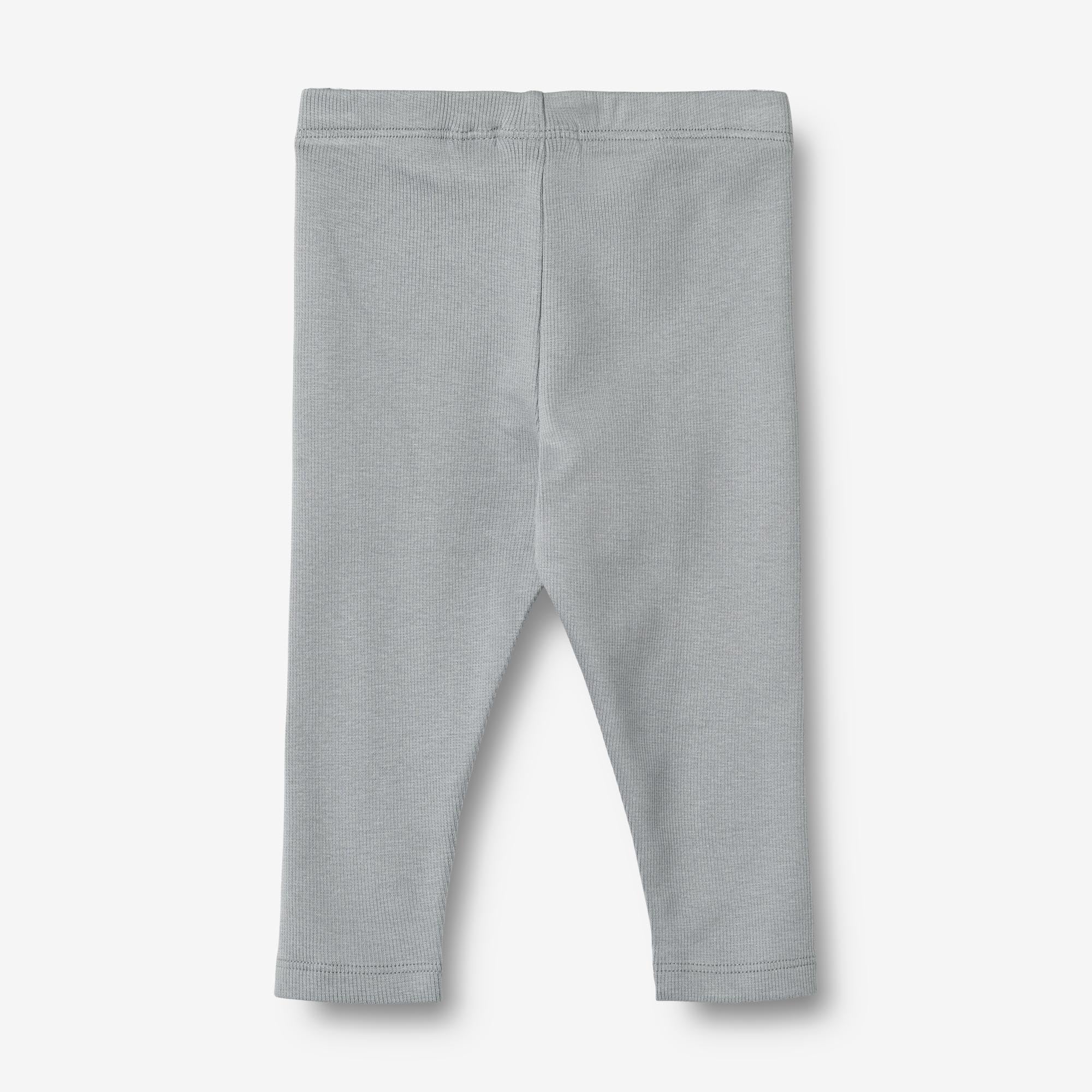 Rib Leggings Maddy | Baby - cloudy sky - Image 2