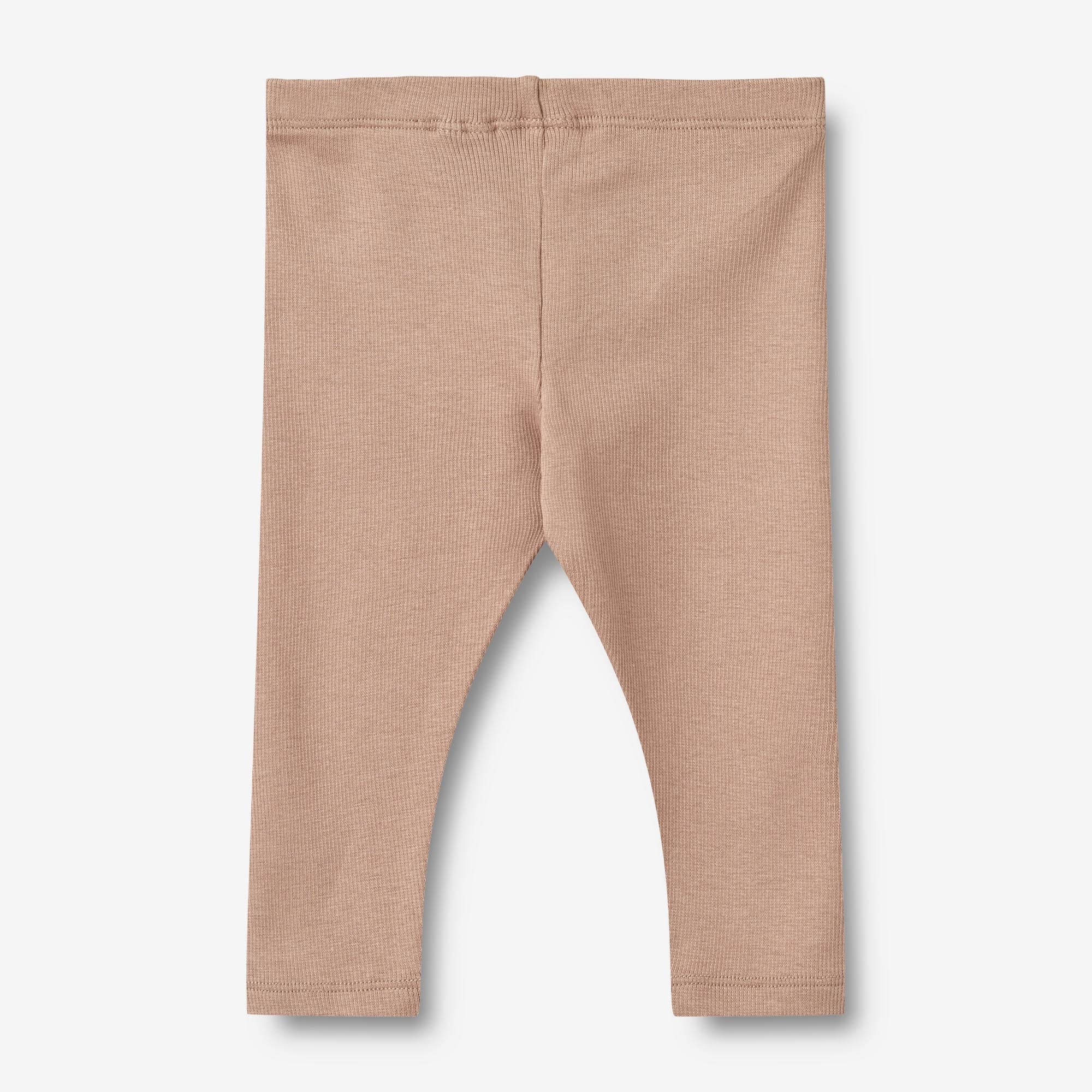 Rib Leggings Maddy | Baby - nougat rose - Image 2