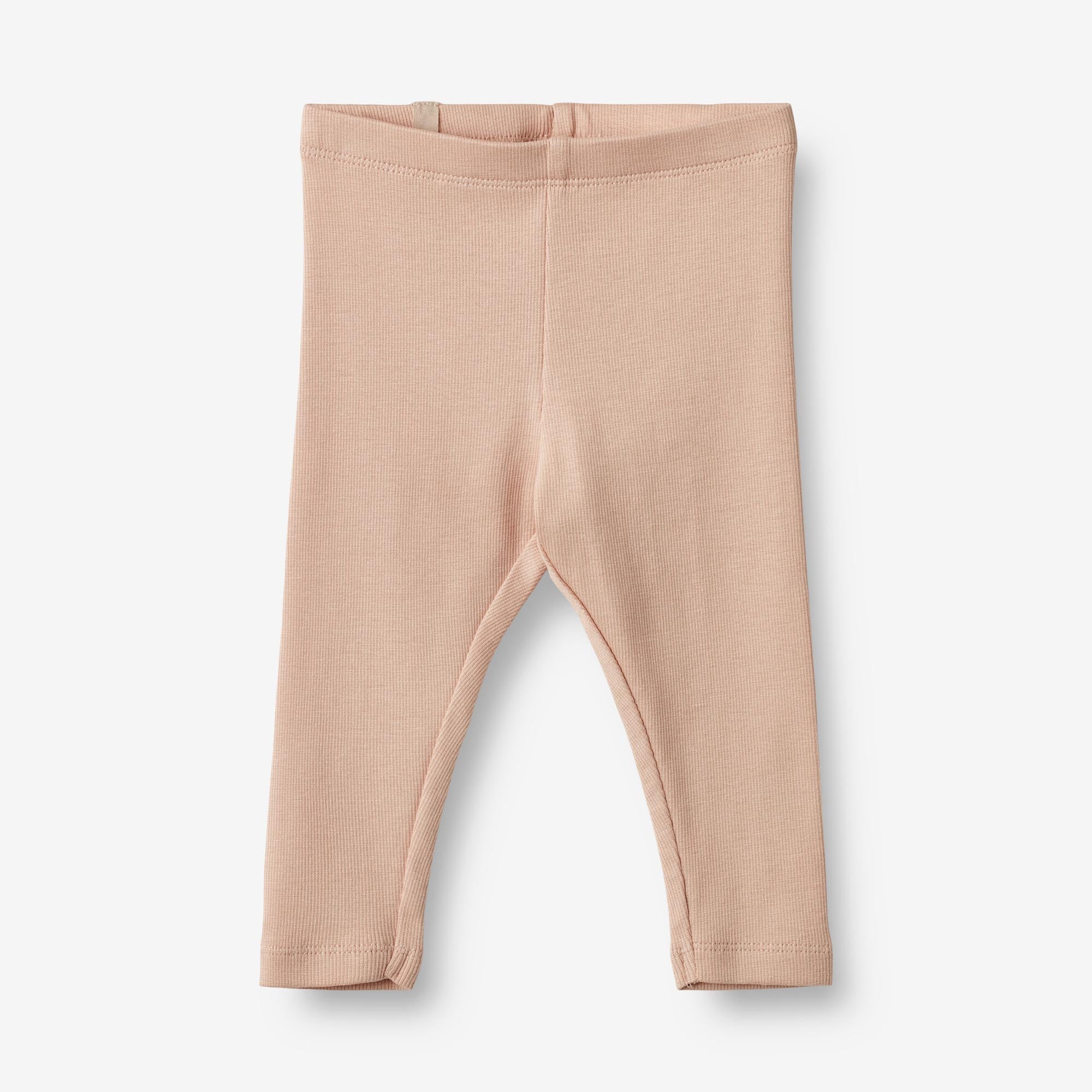 Rib Leggings Maddy | Baby - rose dust