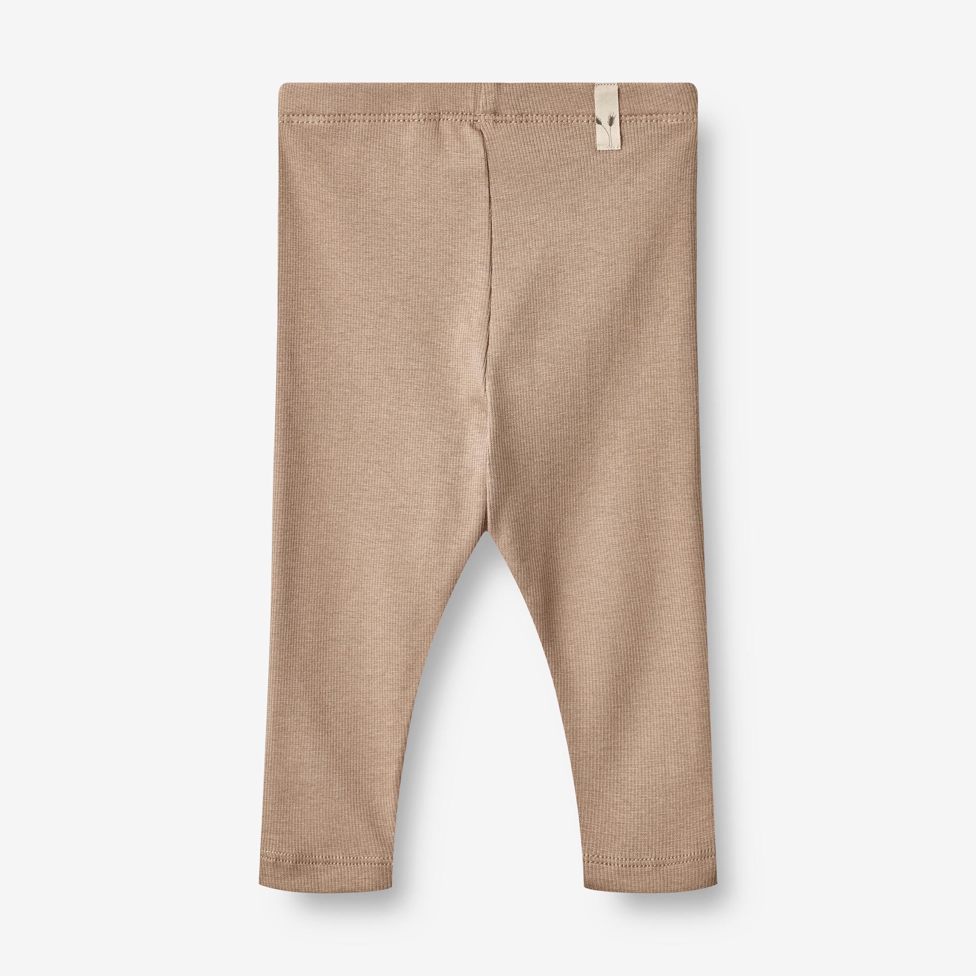 Rib Leggings Maddy | Baby - soft brown - Image 2