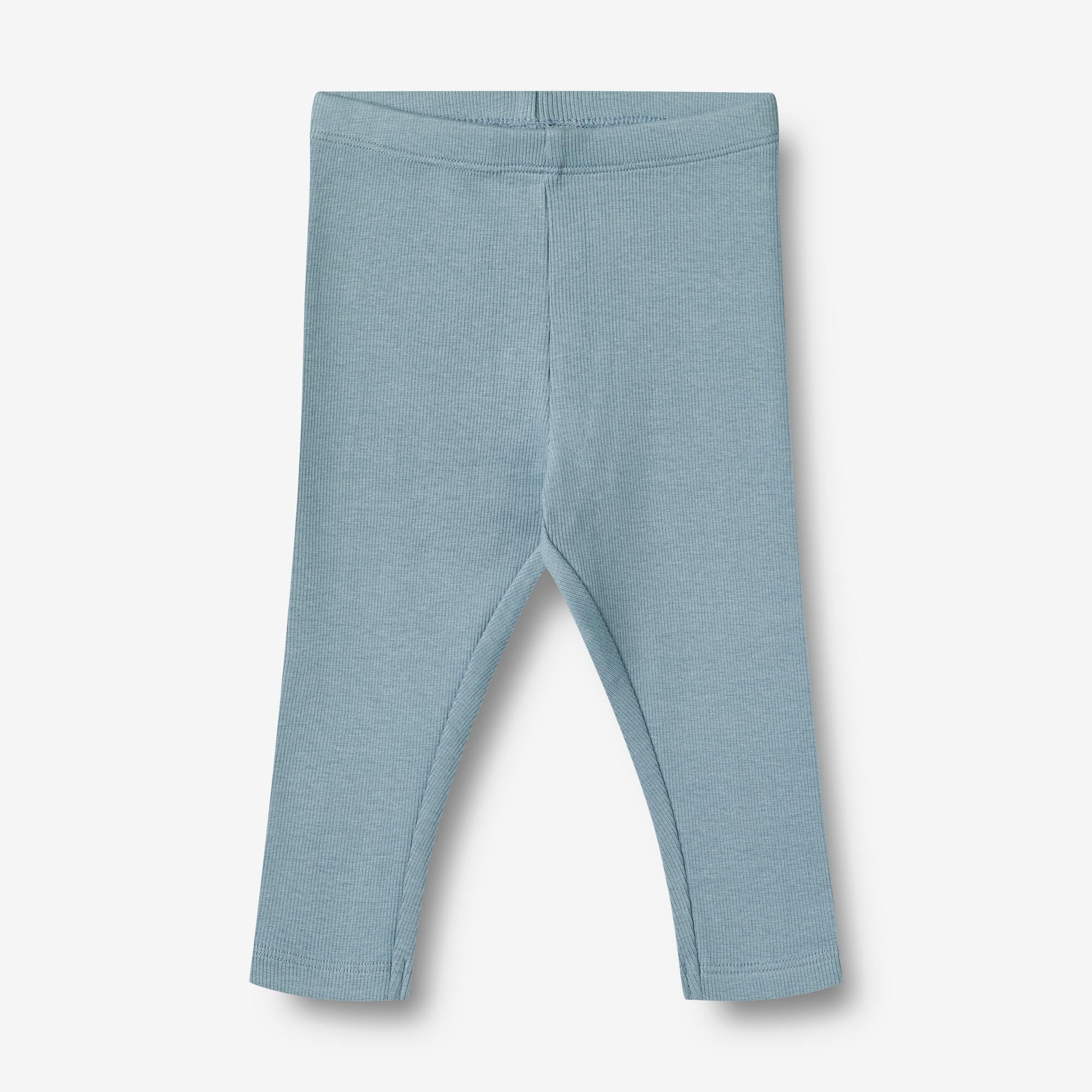 Rib Leggings Maddy - ashley blue