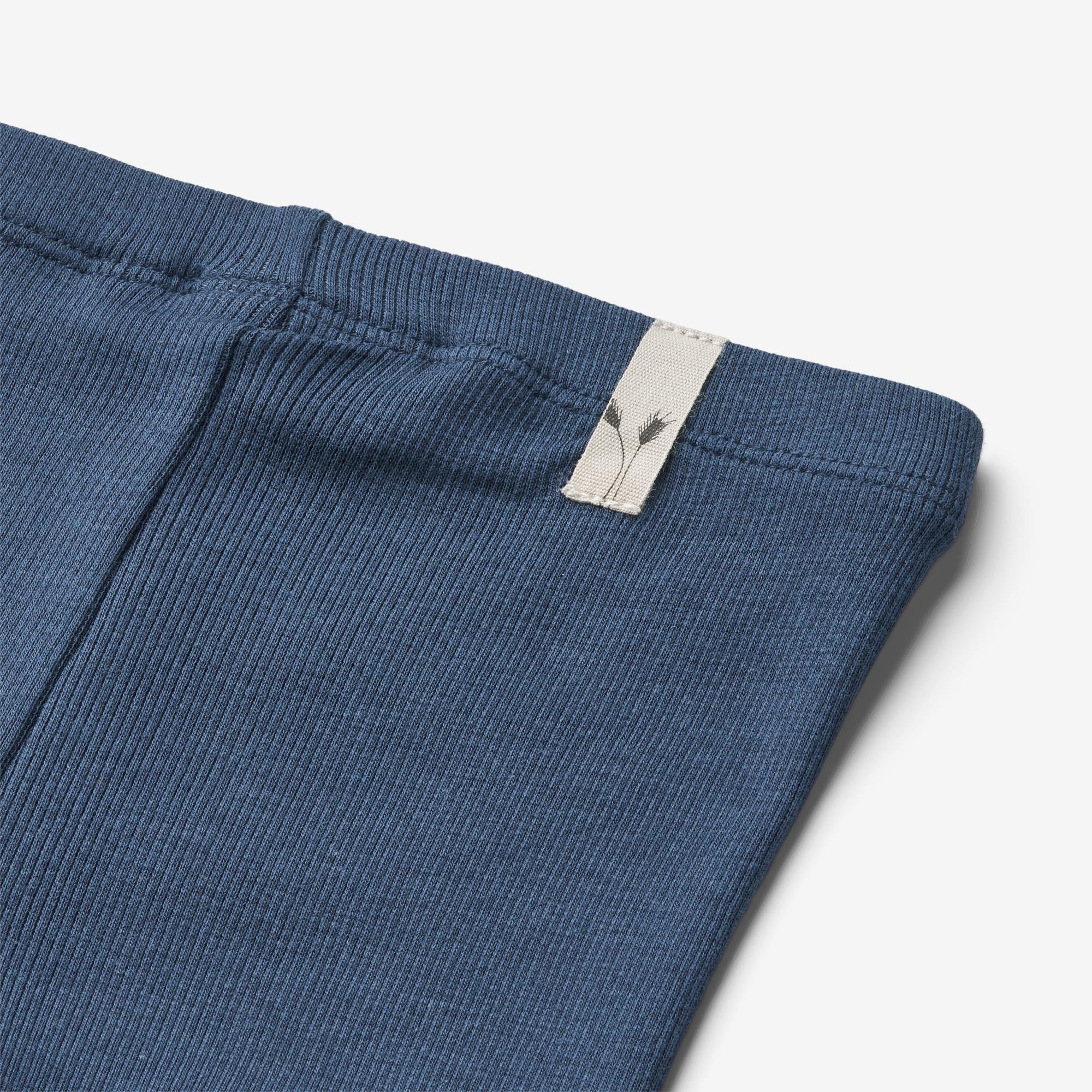 Rib Leggings Maddy - blue waves - Image 3