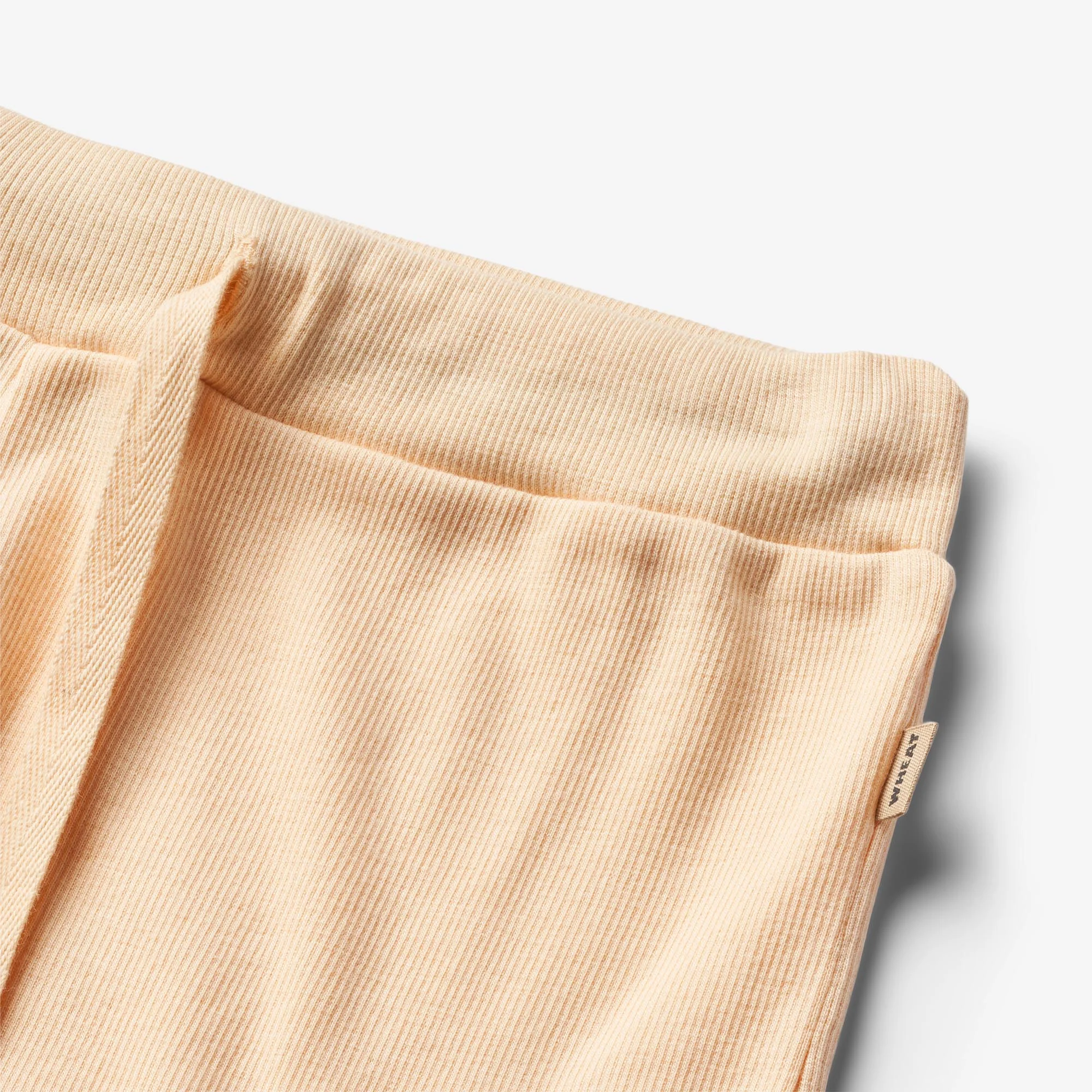Rib Shorts Gertrud - pale peach - Image 4