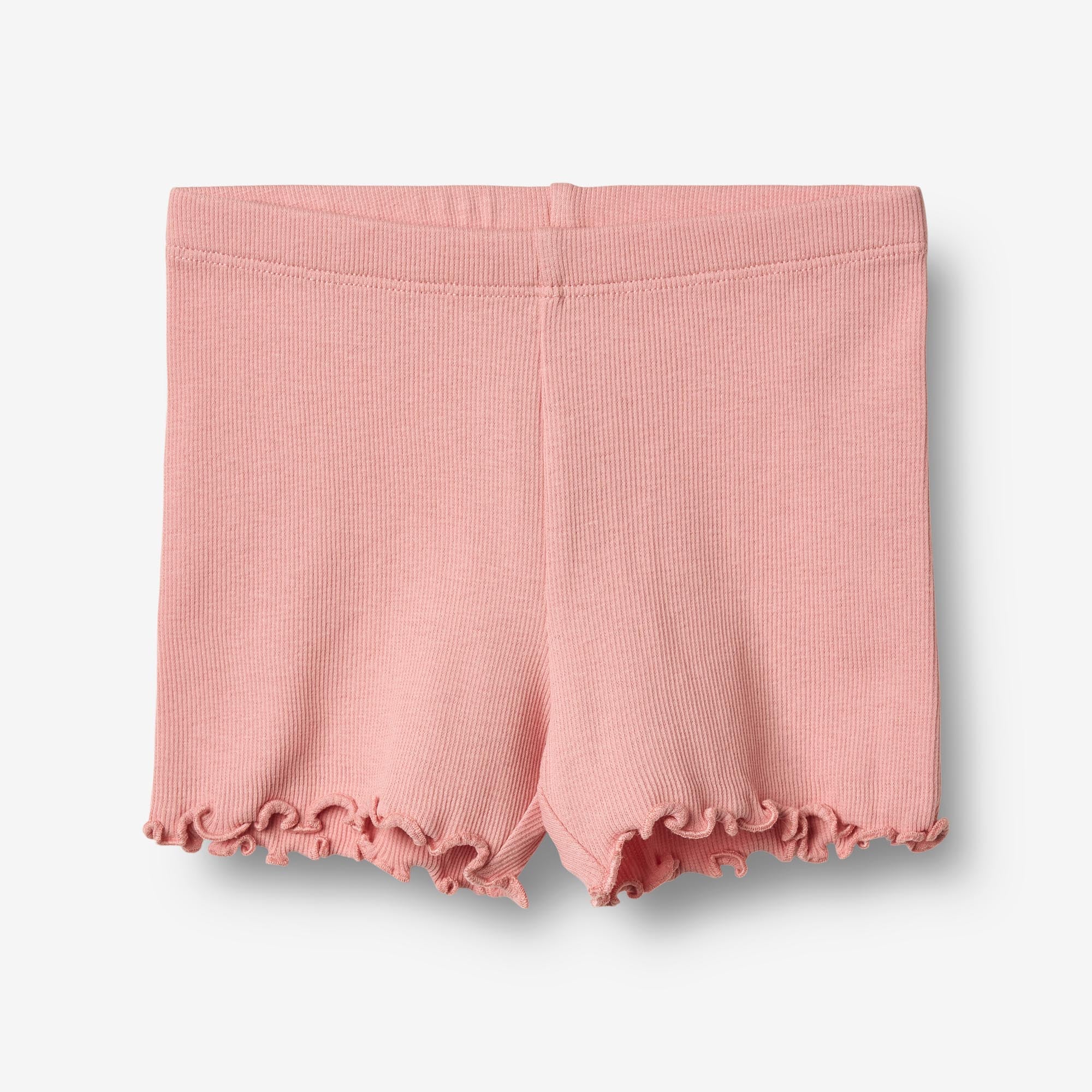 Rib Shorts Sine - rose