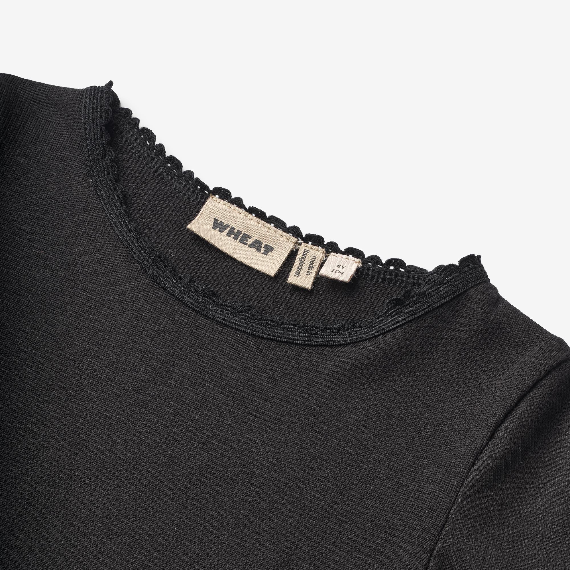 Rib T-Shirt L/S Reese - black - Image 3