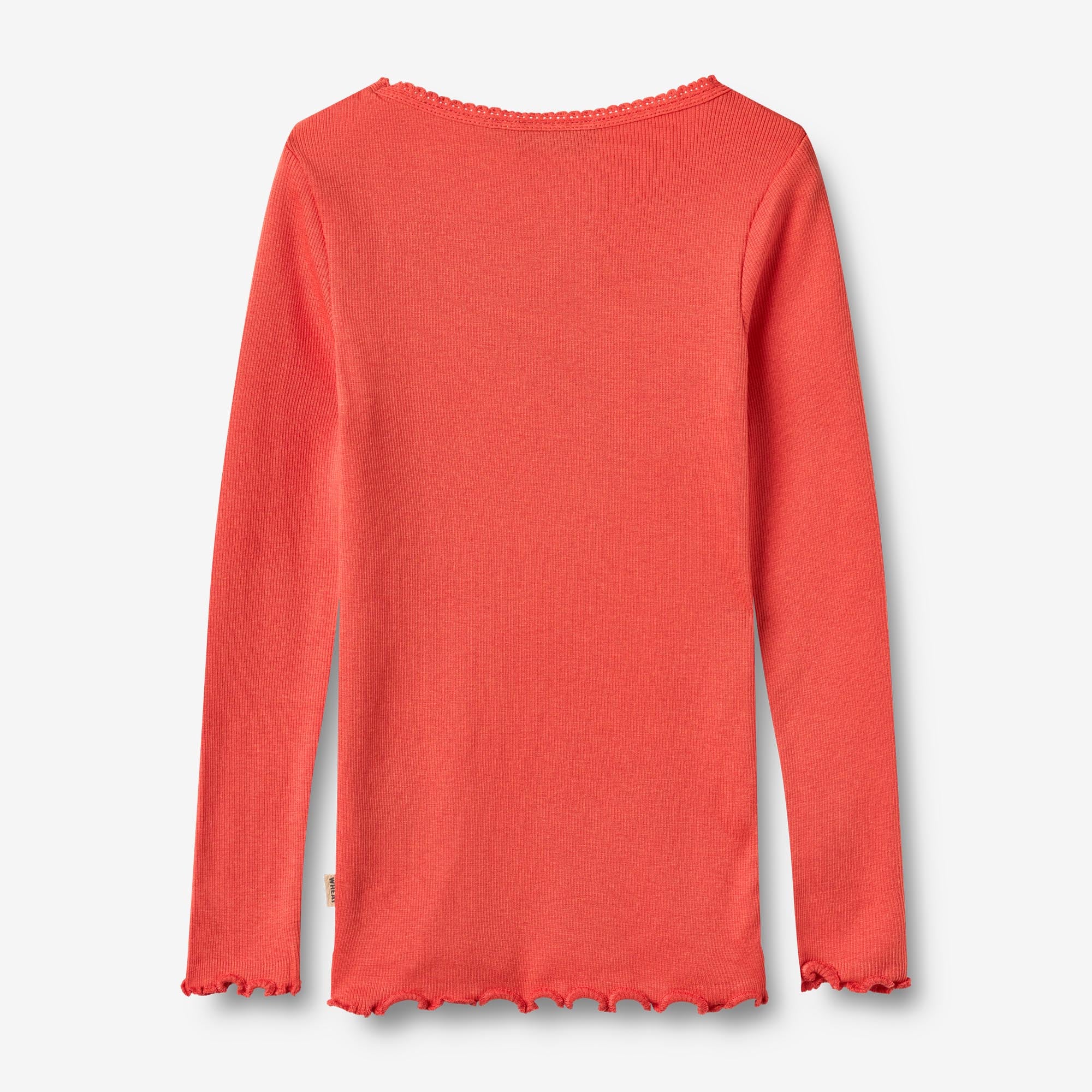 Rib T-Shirt L/S Reese - candy red - Image 3