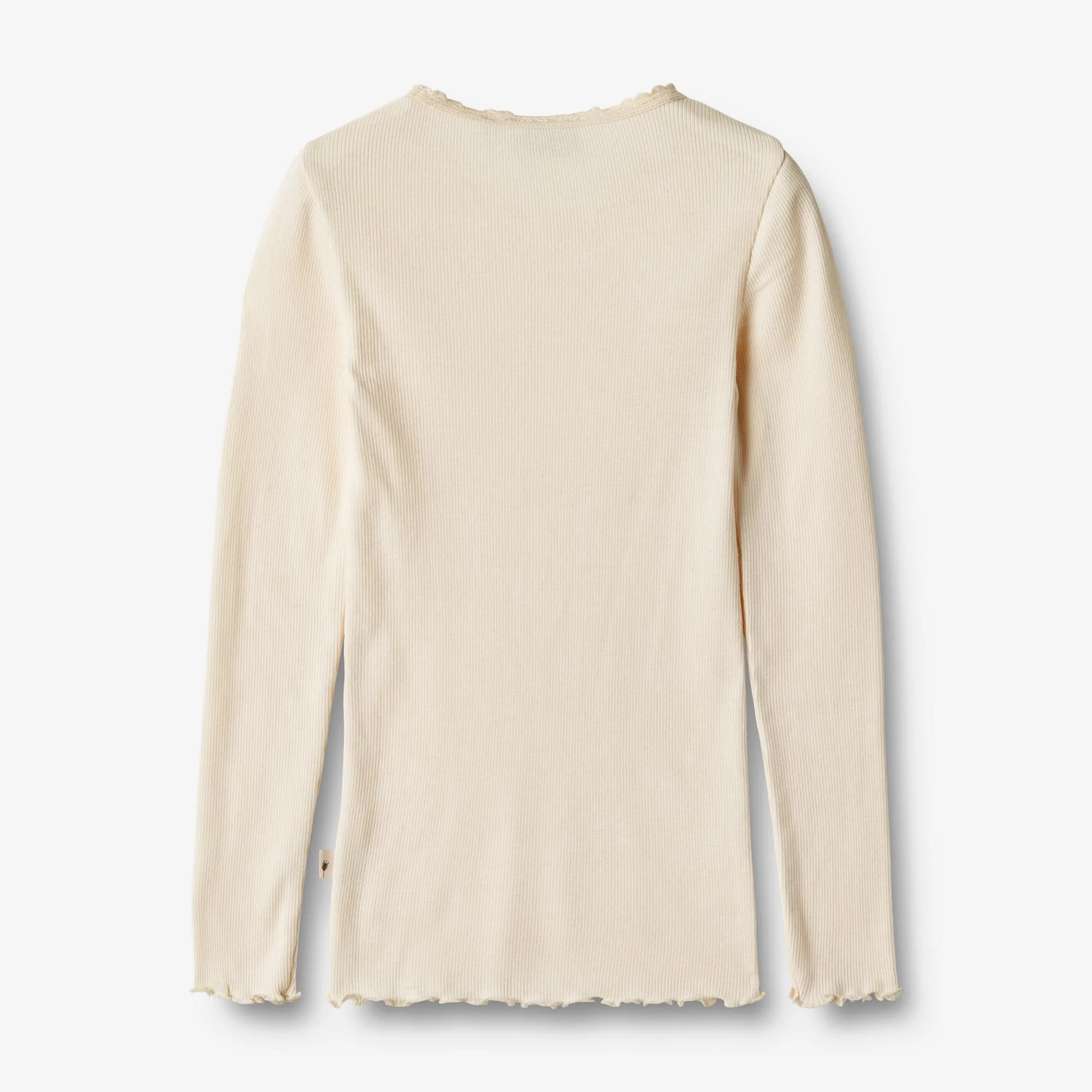 Rib T-Shirt L/S Reese - cream - Image 2