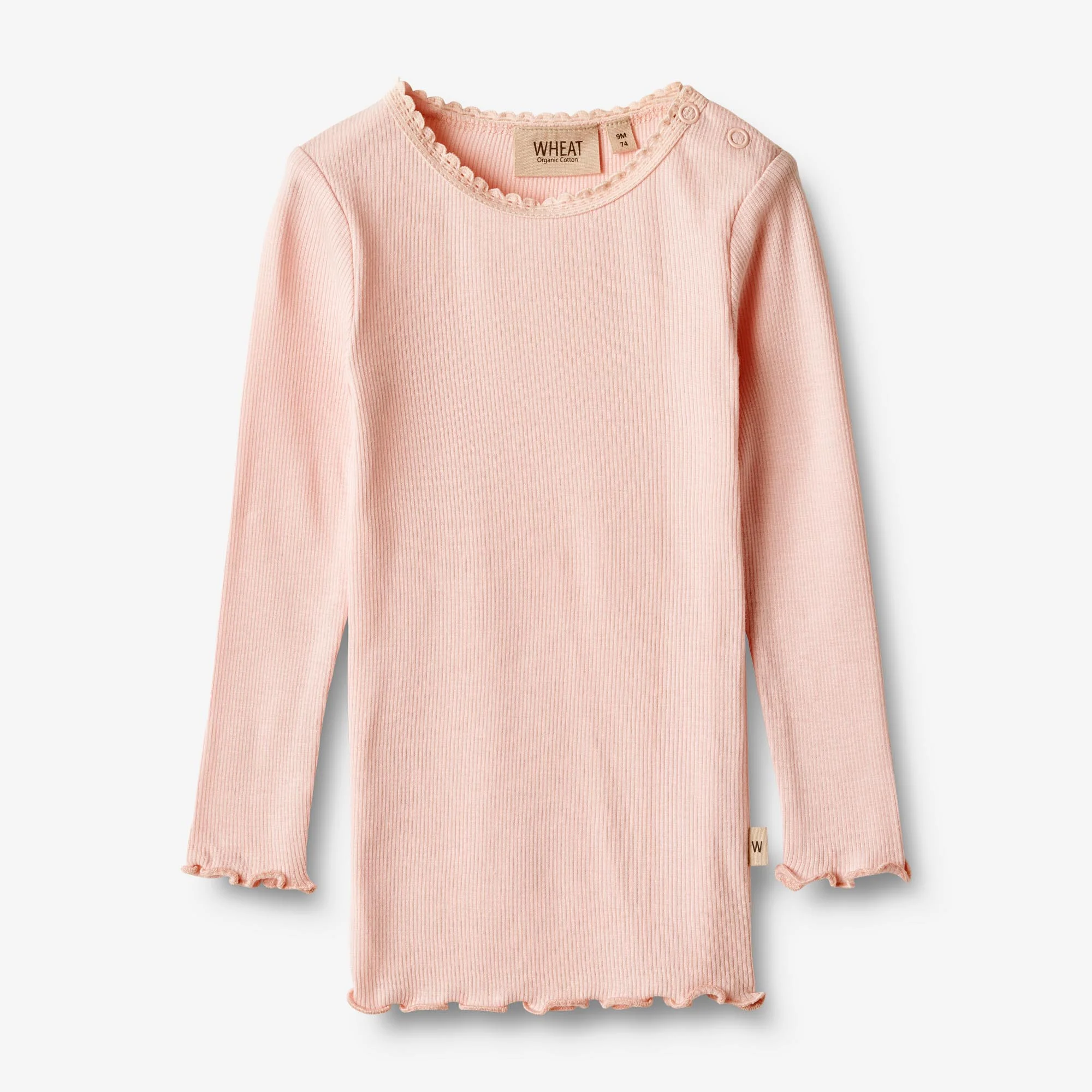 Rib T-Shirt L/S Reese - rose ballet
